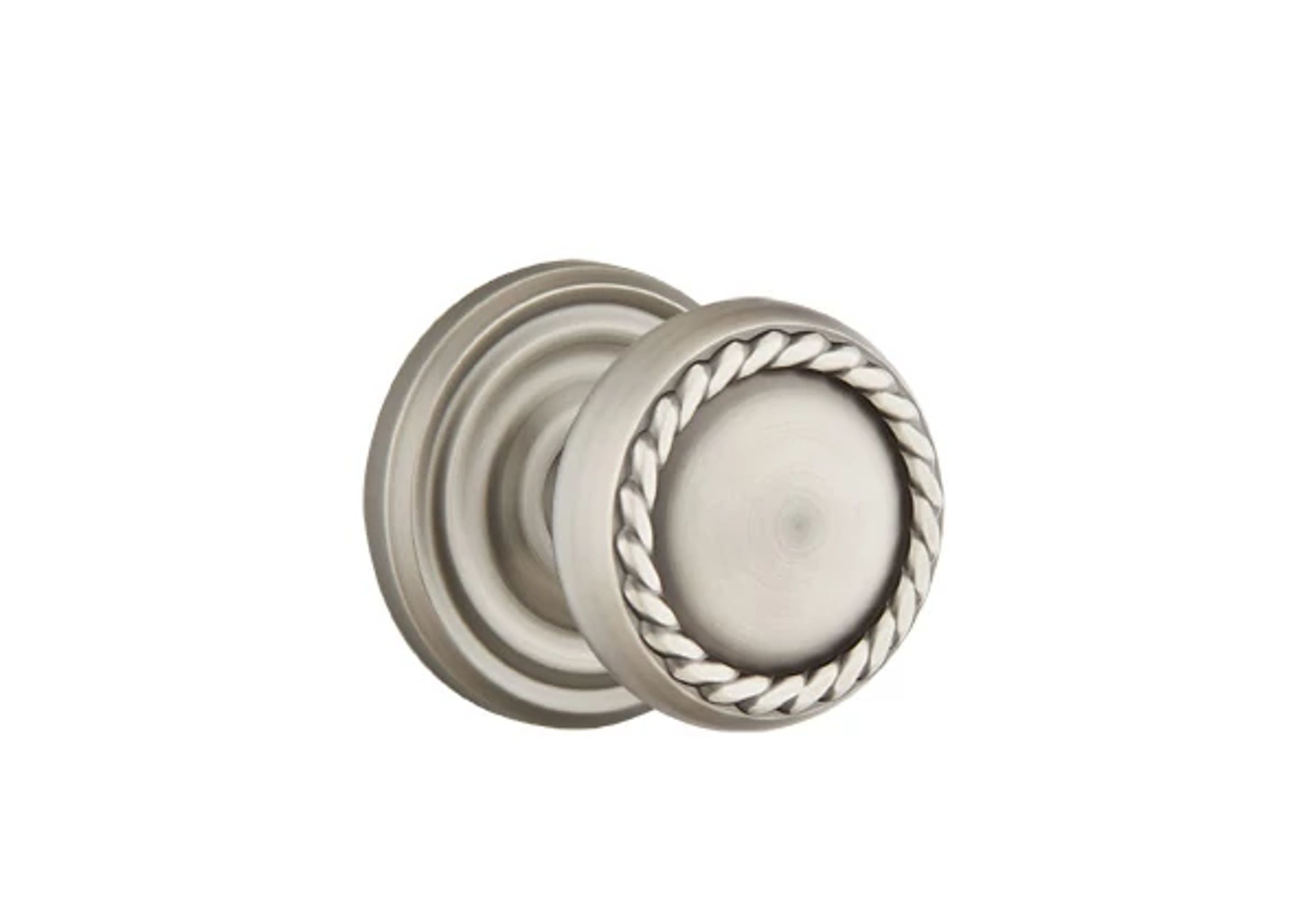 Emtek Rope Knob Set with Regular Rosette
