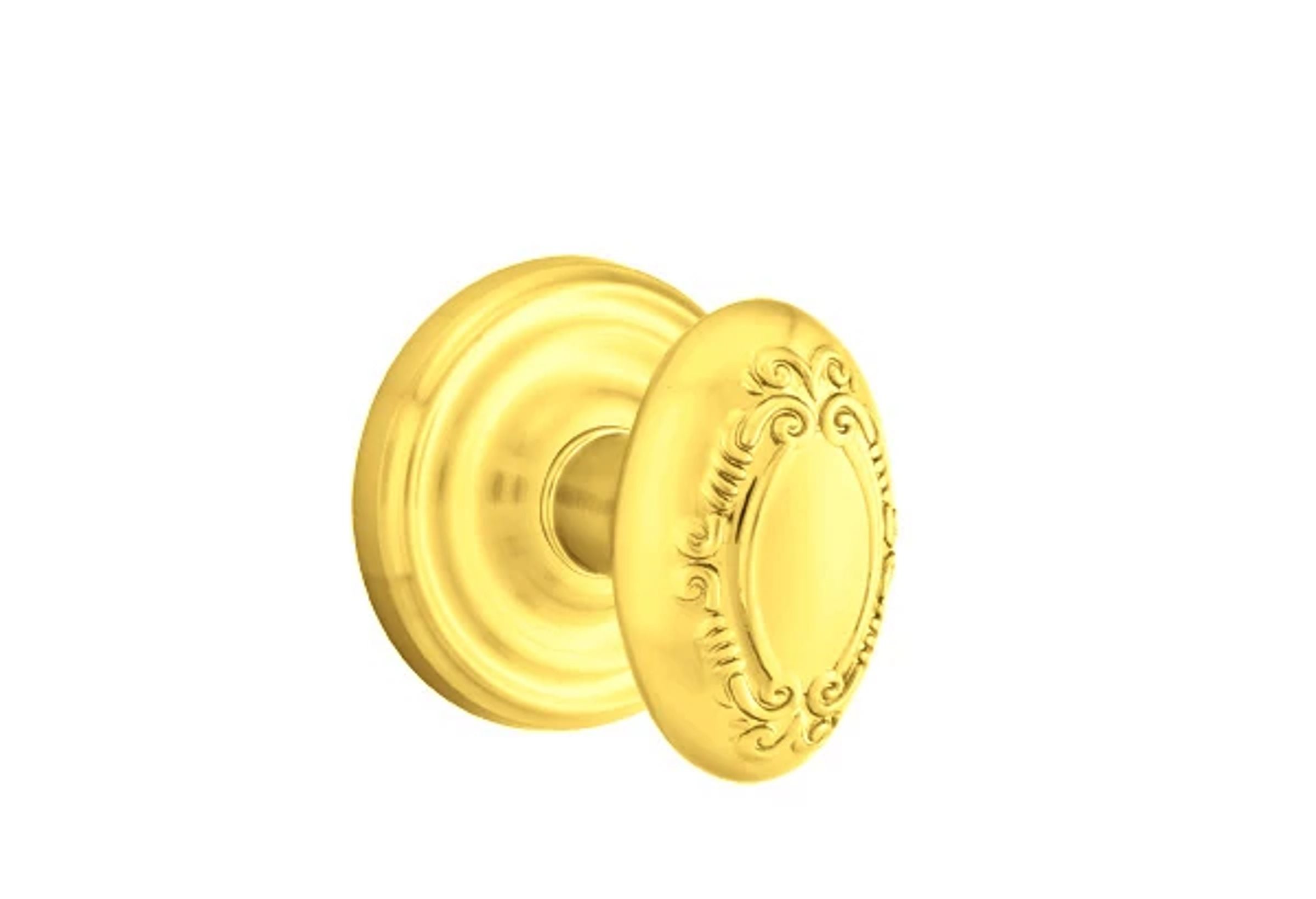 Emtek Concealed Fastener Victoria Knob Set with Regular Rosette