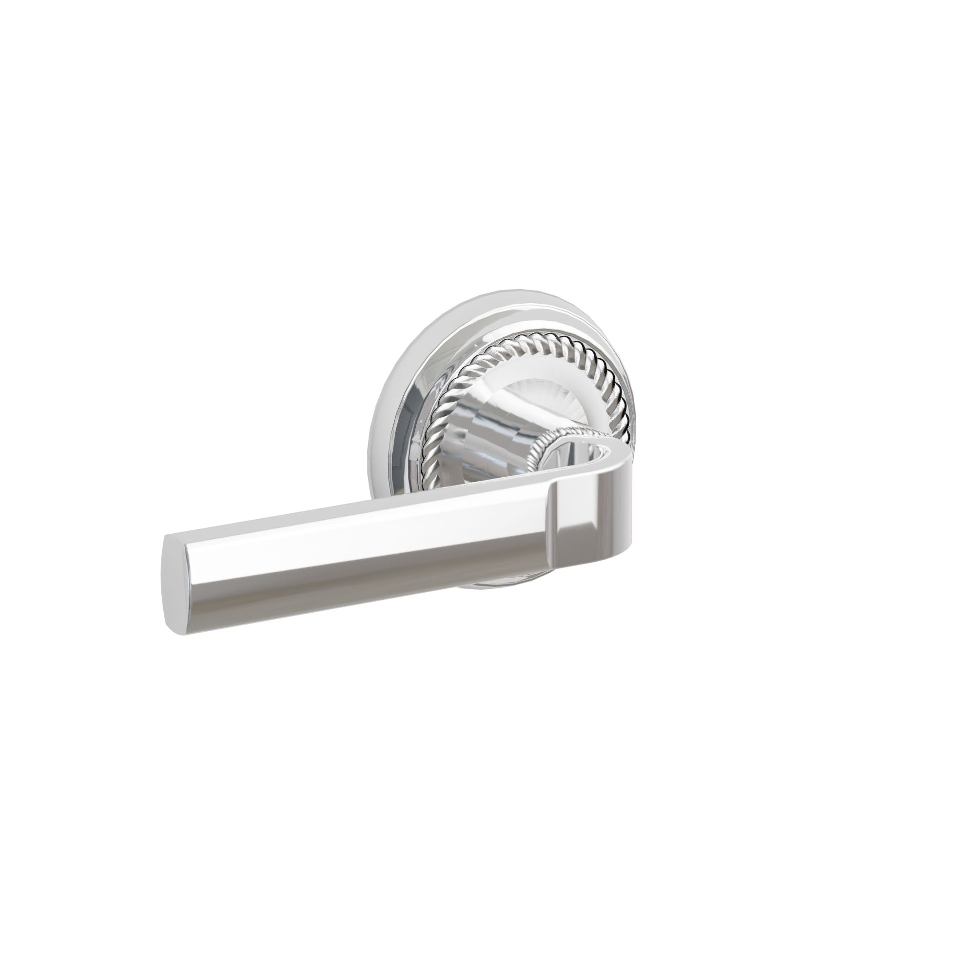 Emtek Concealed Fastener Aston Lever Set With Rope Rosette