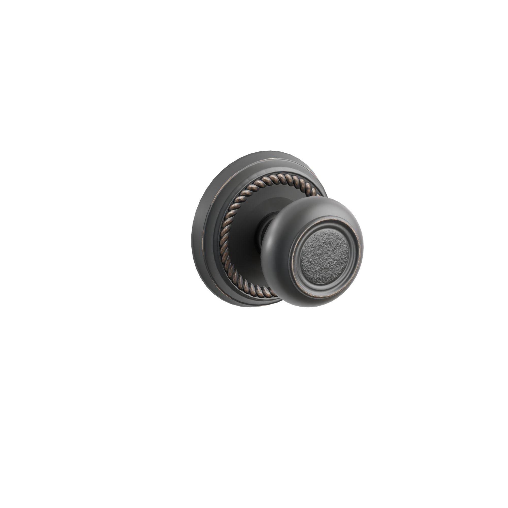 Emtek Concealed Fastener Belmont Knob Set With Rope Rosette