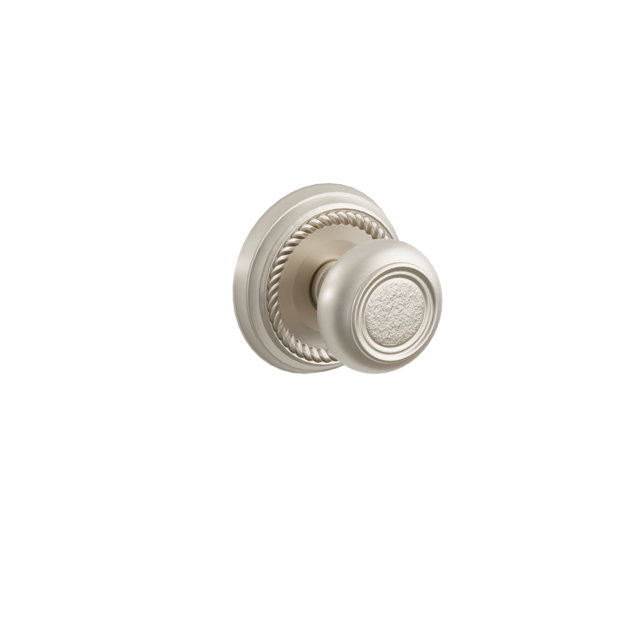 Emtek Concealed Fastener Belmont Knob Set With Rope Rosette