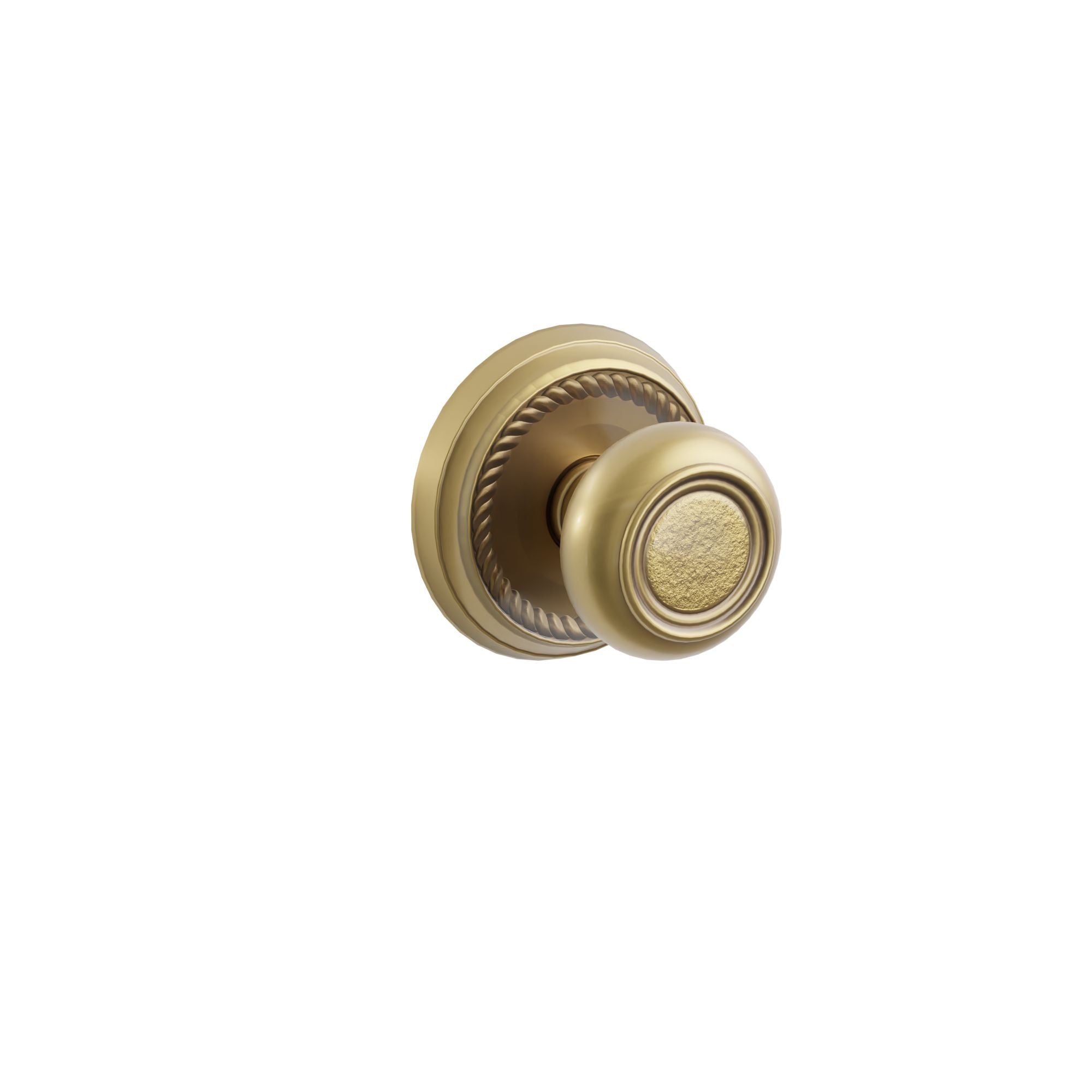 Emtek Concealed Fastener Belmont Knob Set With Rope Rosette