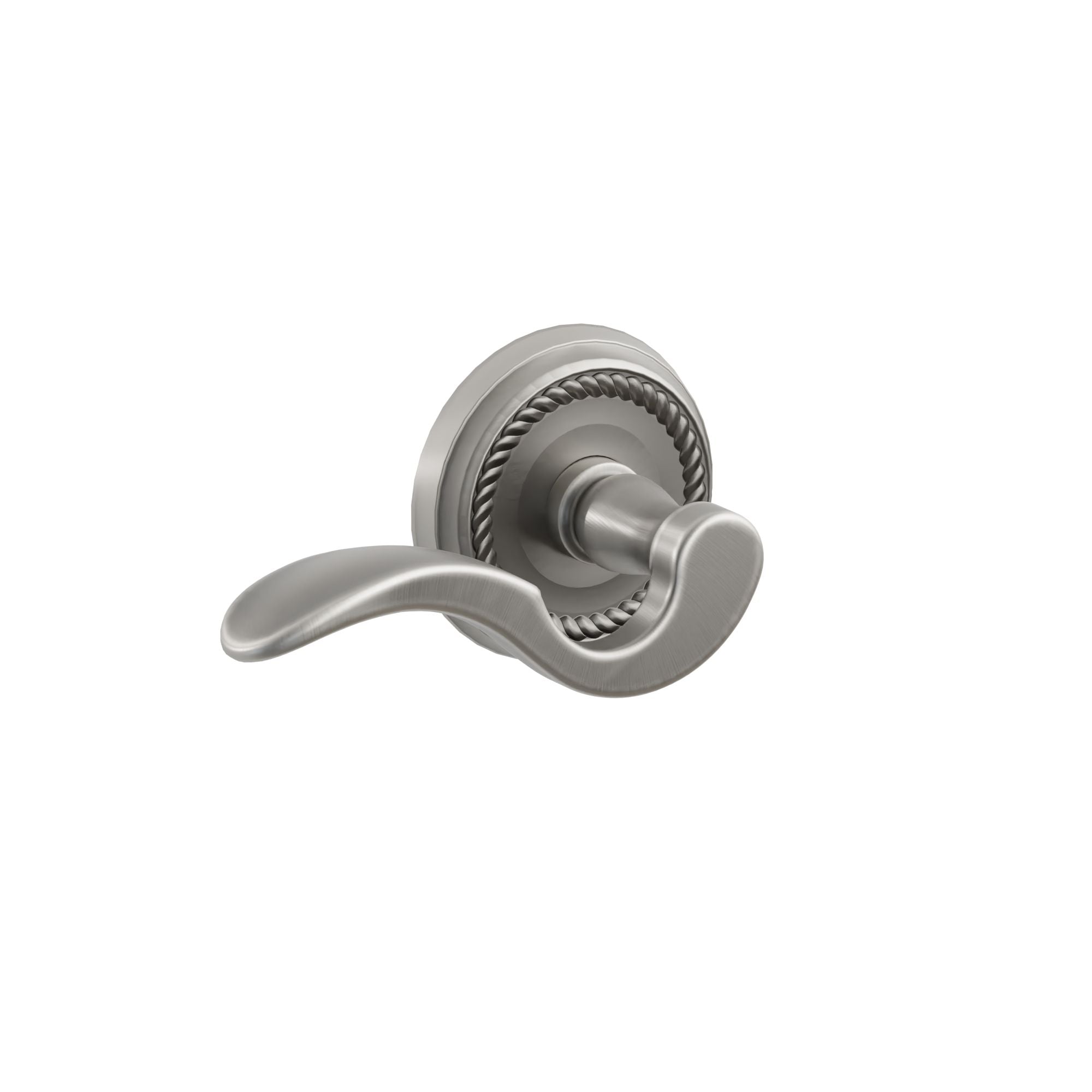 Emtek Concealed Fastener Cortina Lever Set with Rope Rosette