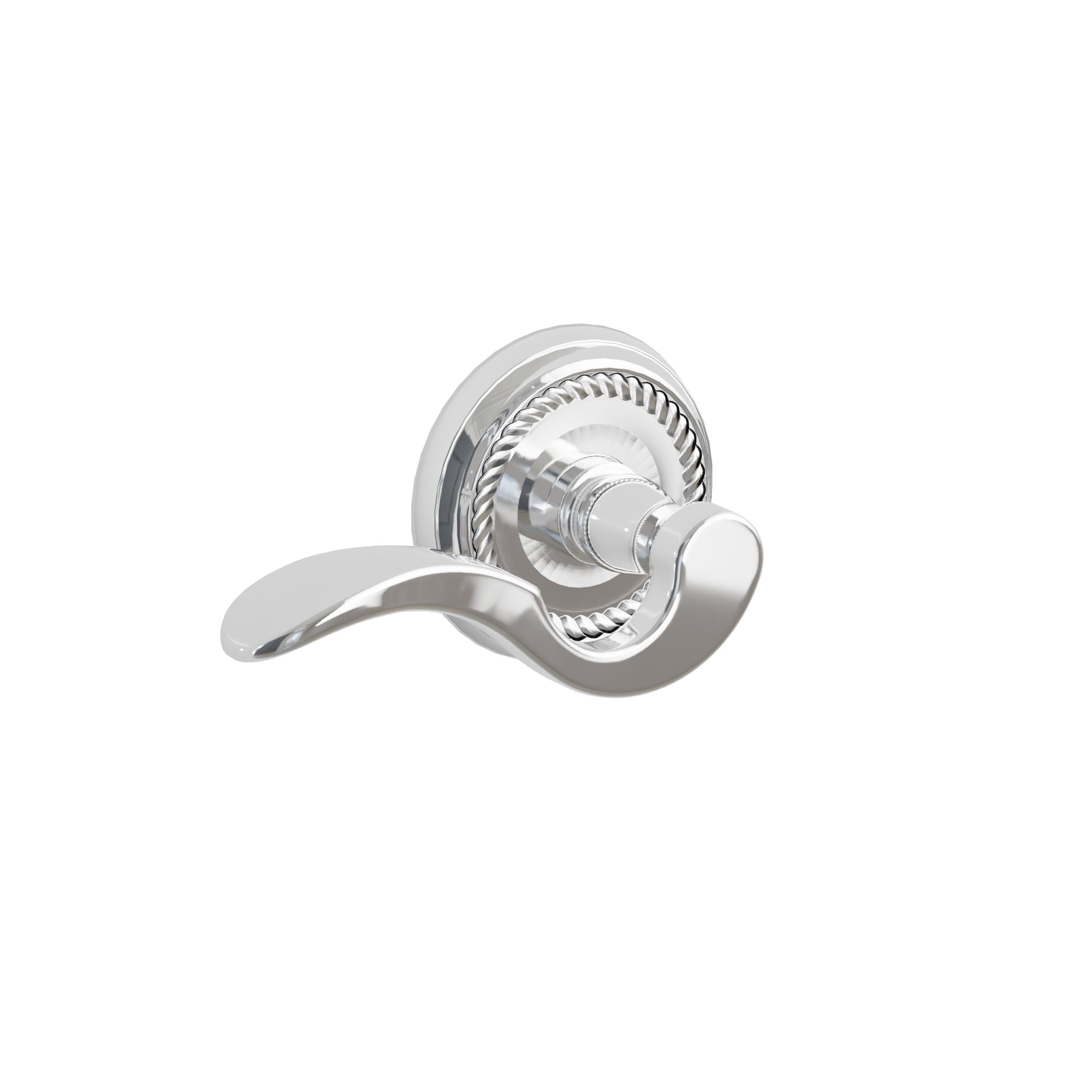 Emtek Concealed Fastener Cortina Lever Set with Rope Rosette