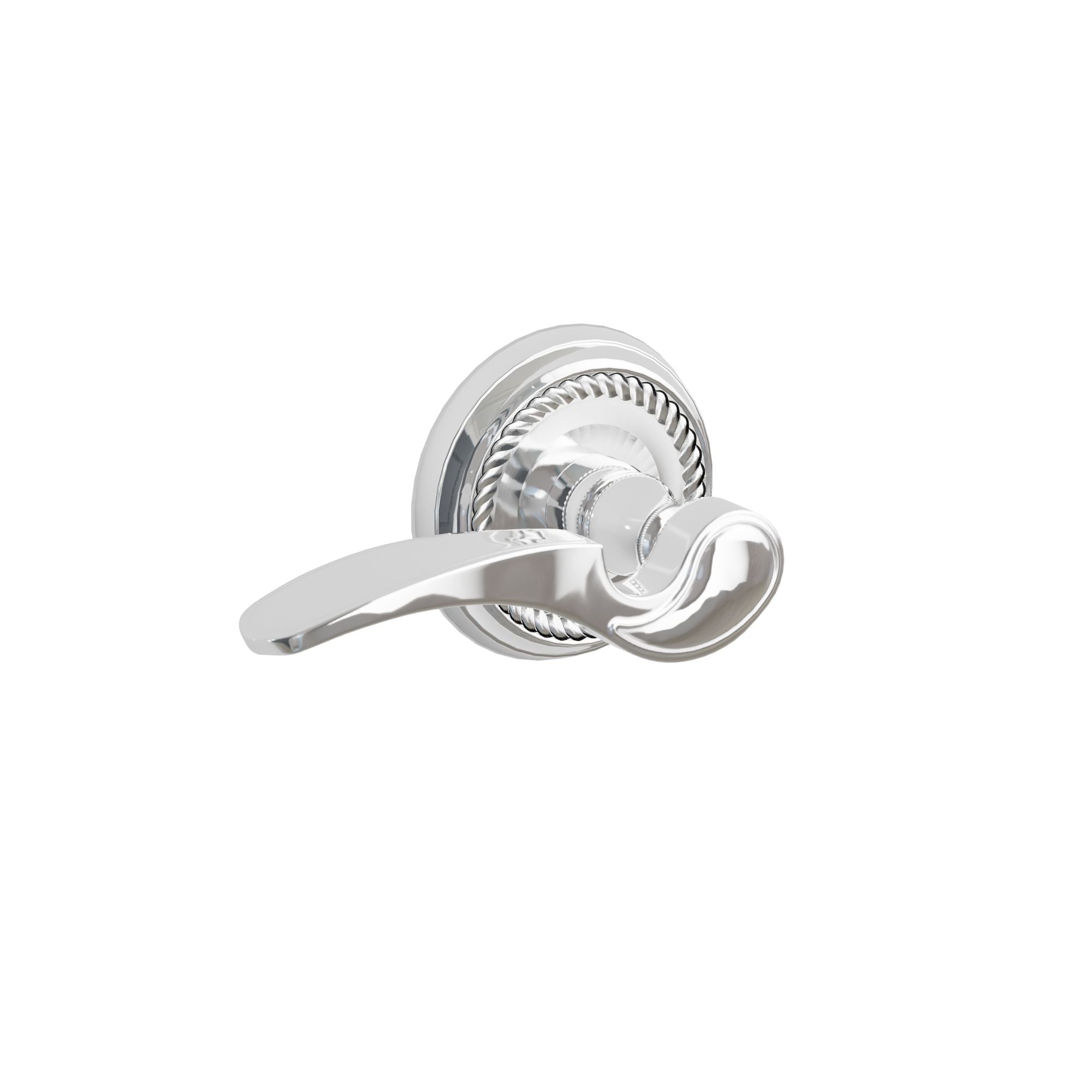 Emtek Concealed Fastener Coventry Lever Set with Rope Rosette