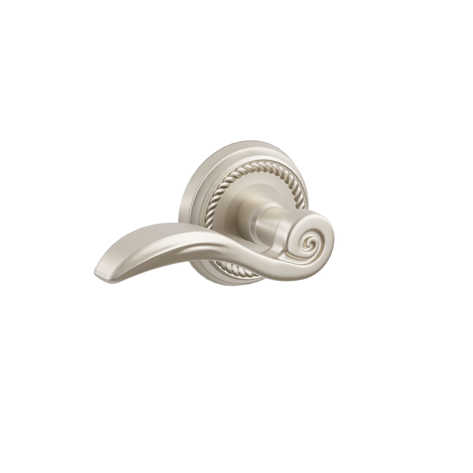 Emtek Concealed Fastener Elan Lever Set with Rope Rosette