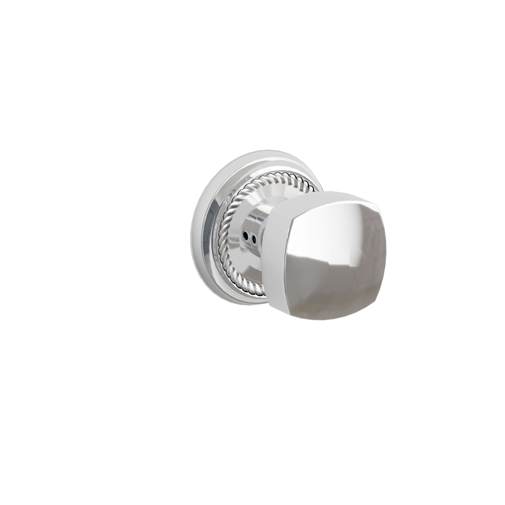 Emtek Freestone Knob Set with Rope Rosette