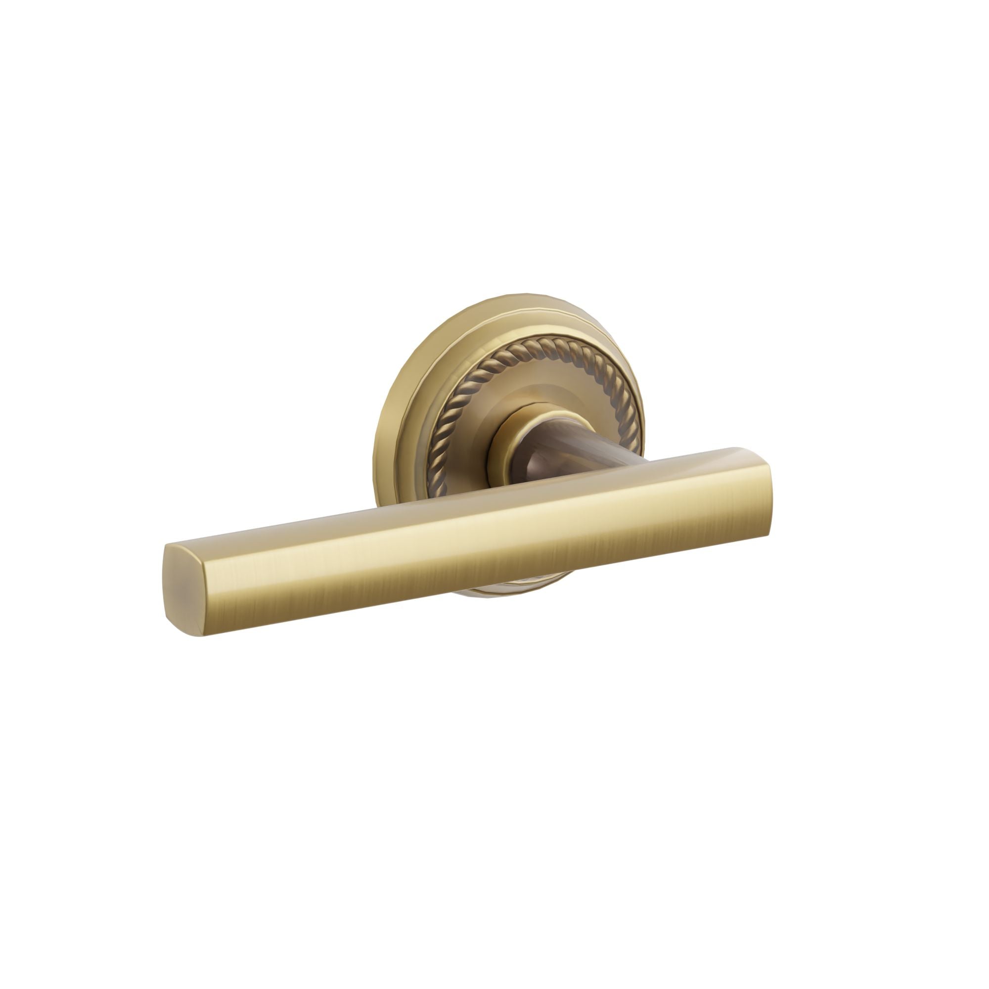 Emtek Freestone Lever Set with Rope Rosette