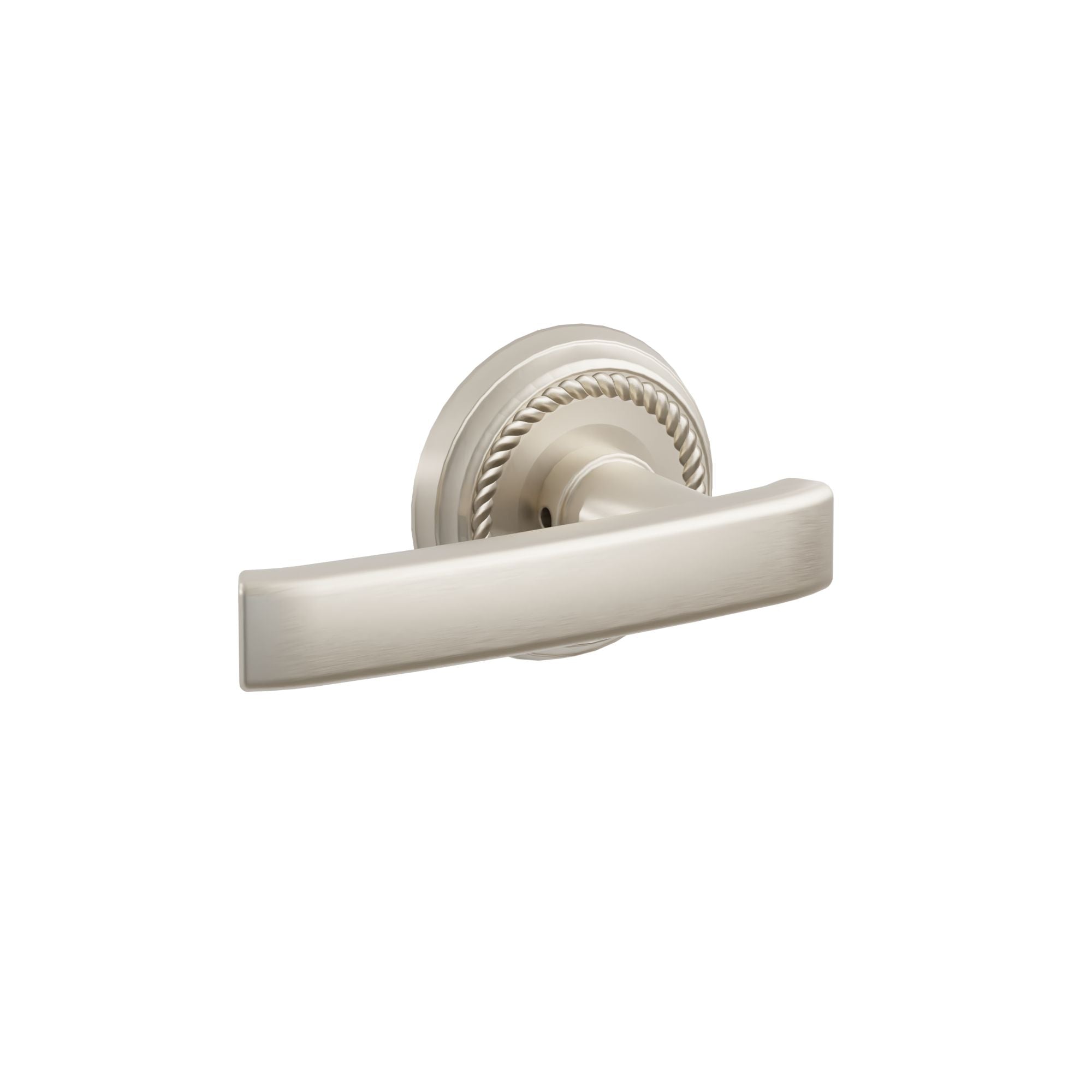 Emtek Concealed Fastener Geneva Lever Set With Rope Rosette