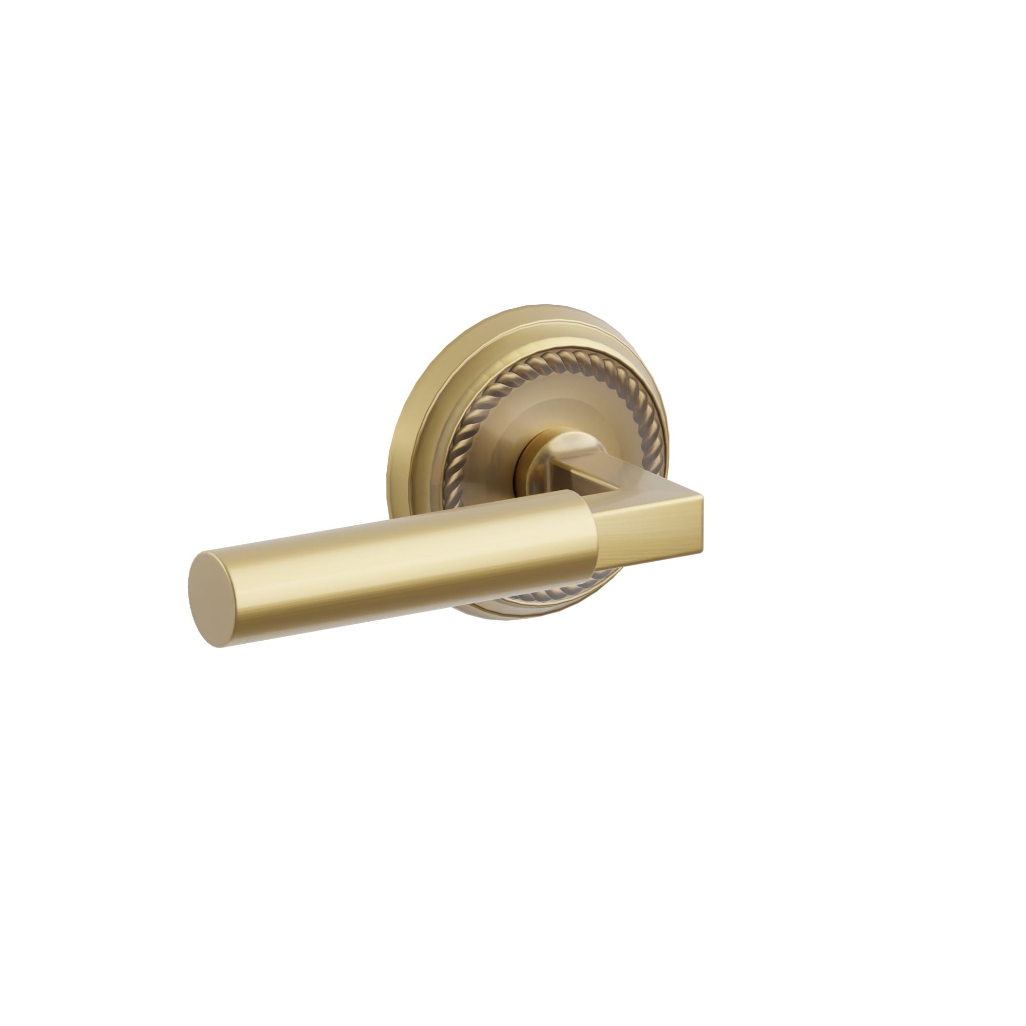 Emtek Hercules Lever Set with Rope Rosette