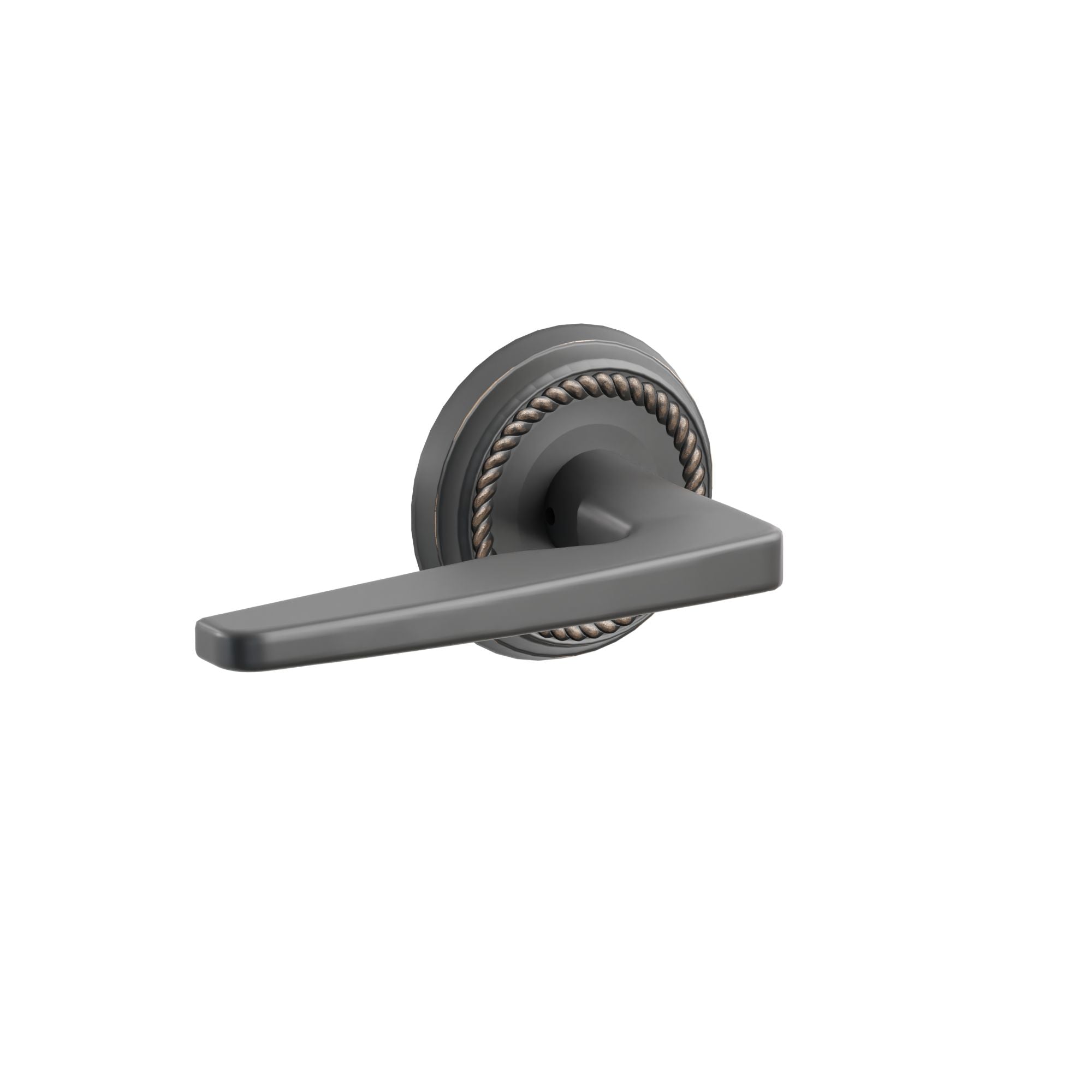 Emtek Freestone Lever Set with Rope Rosette