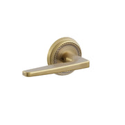 Emtek Concealed Fastener Hermes Lever Set With Rope Rosette