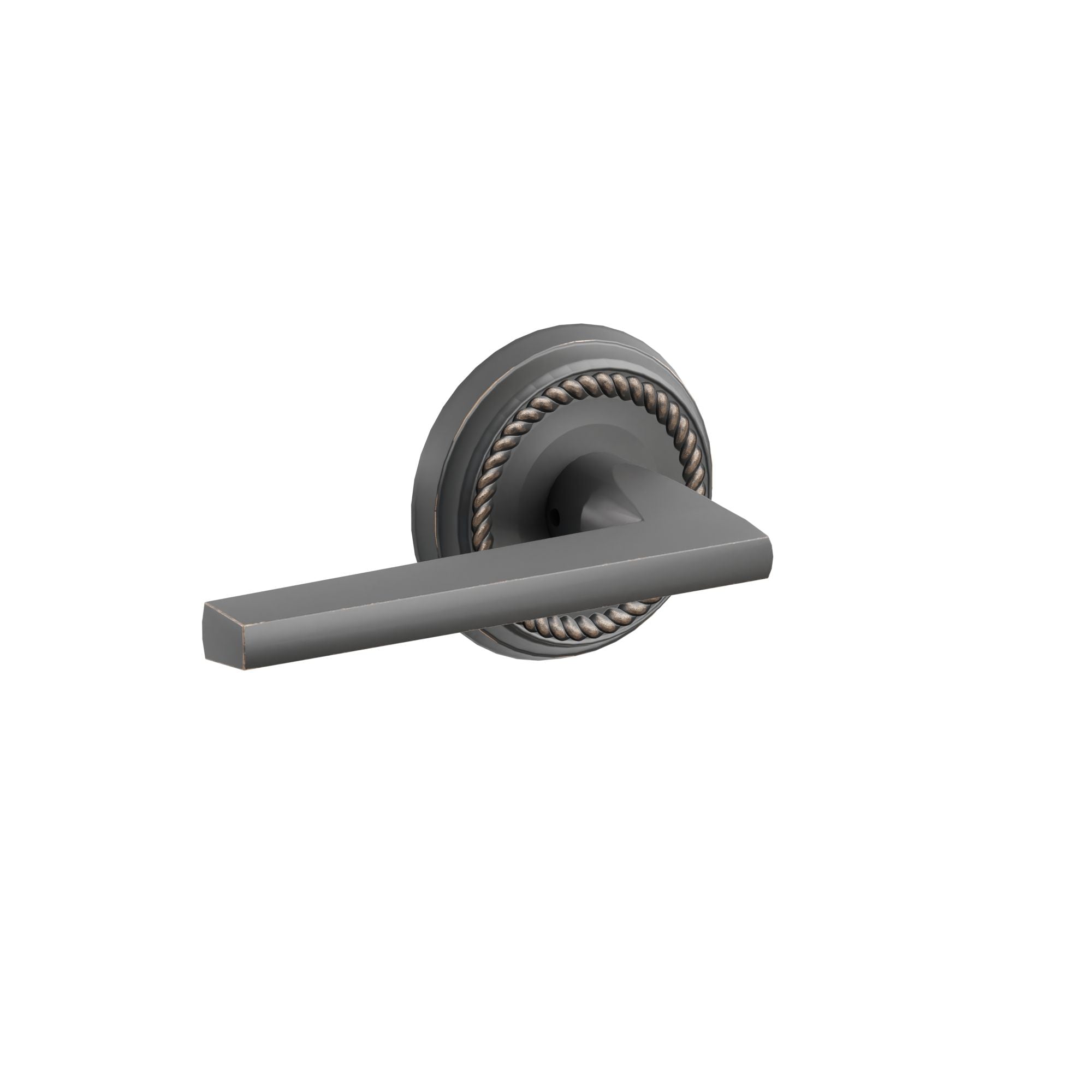 Emtek Geneva Lever Set with Rope Rosette