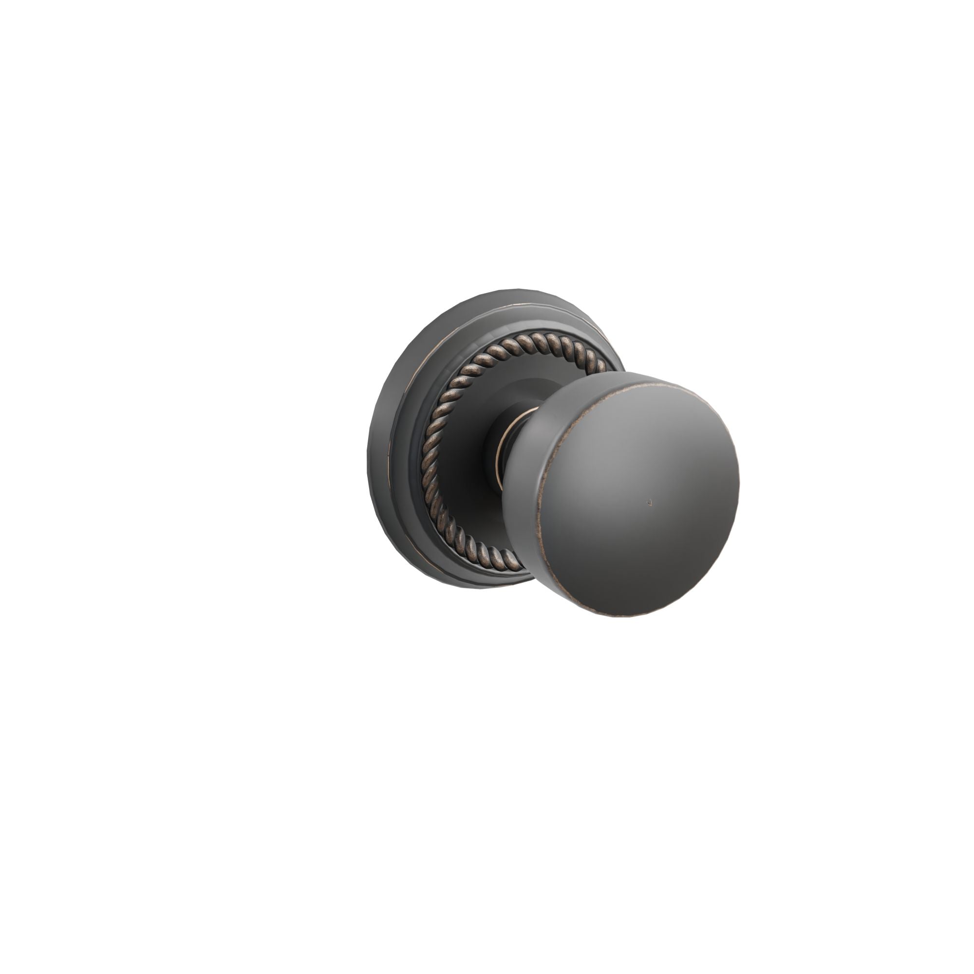 Emtek Laurent Knob Set with Rope Rosette