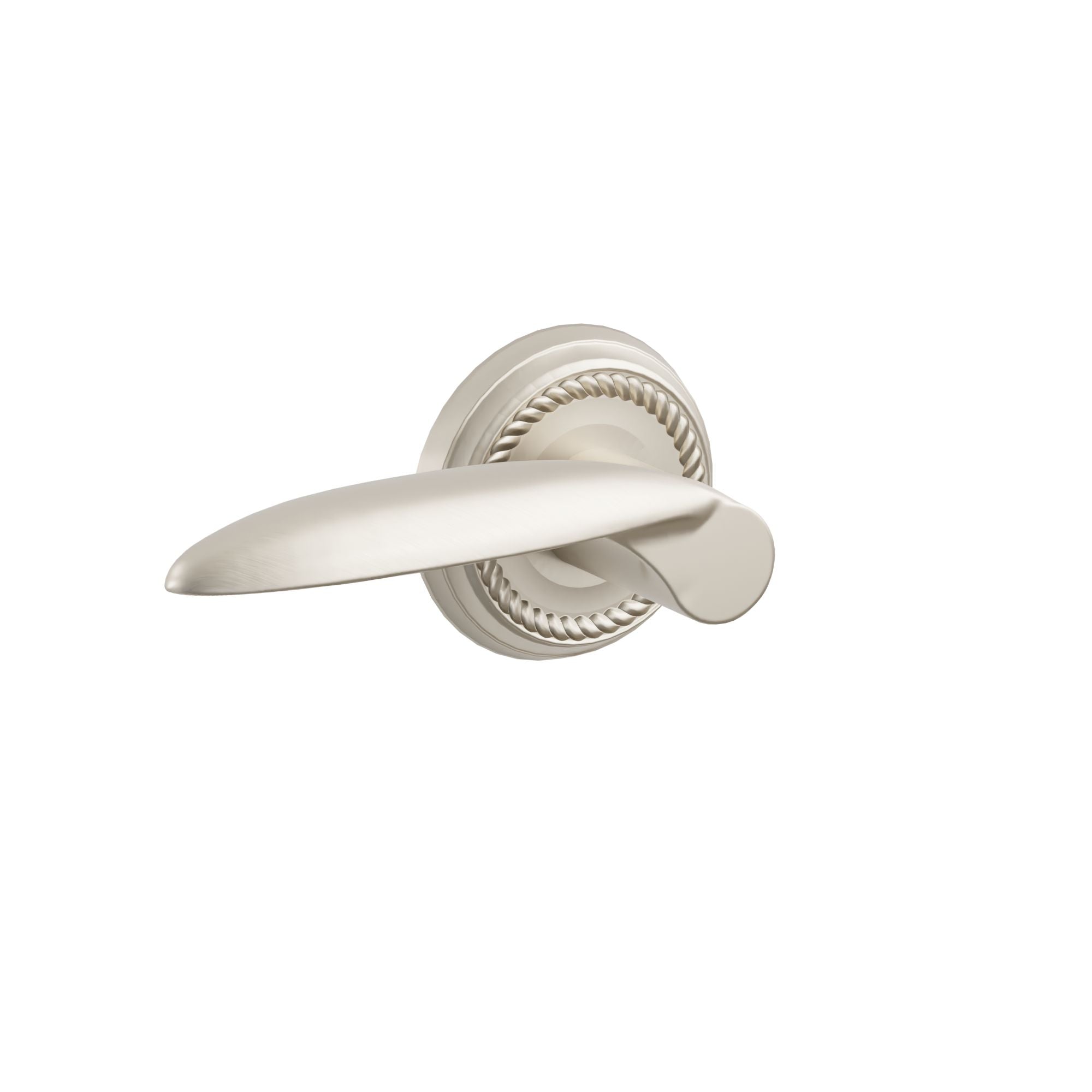 Emtek Concealed Fastener Mercury Lever Set With Rope Rosette