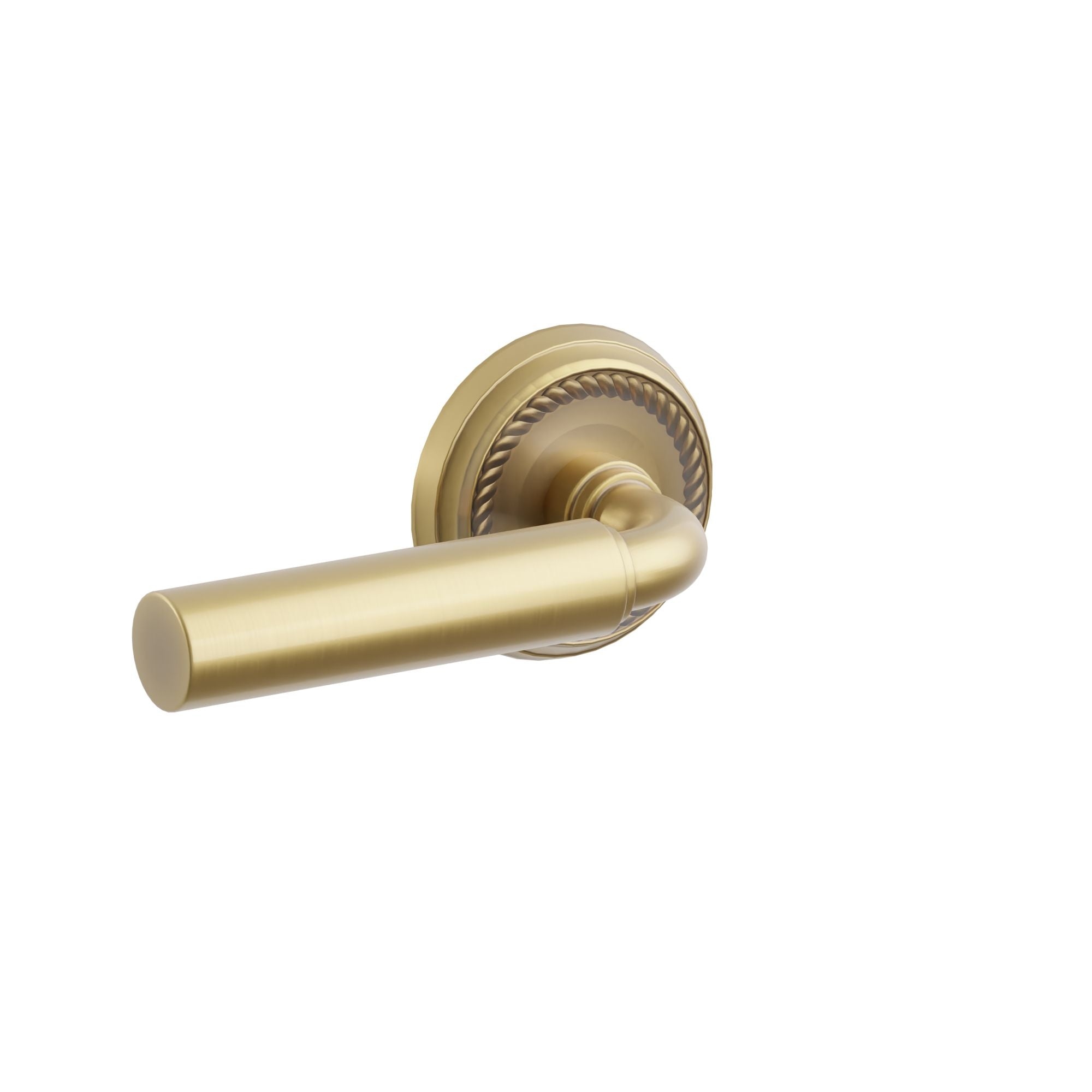 Emtek Concealed Fastener Manning Lever Set with Rope Rosette