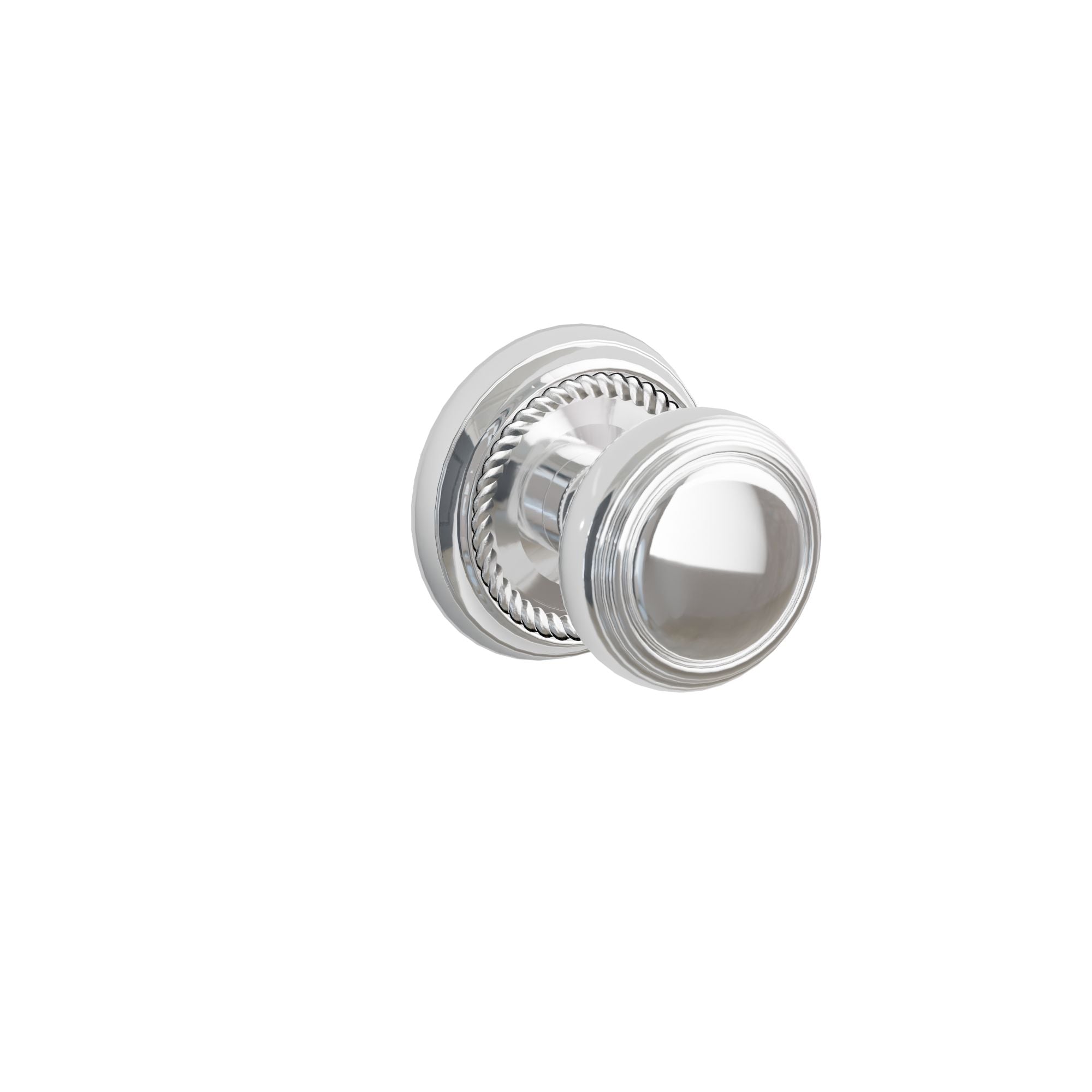 Emtek Concealed Fastener Norwich Knob Set with Rope Rosette