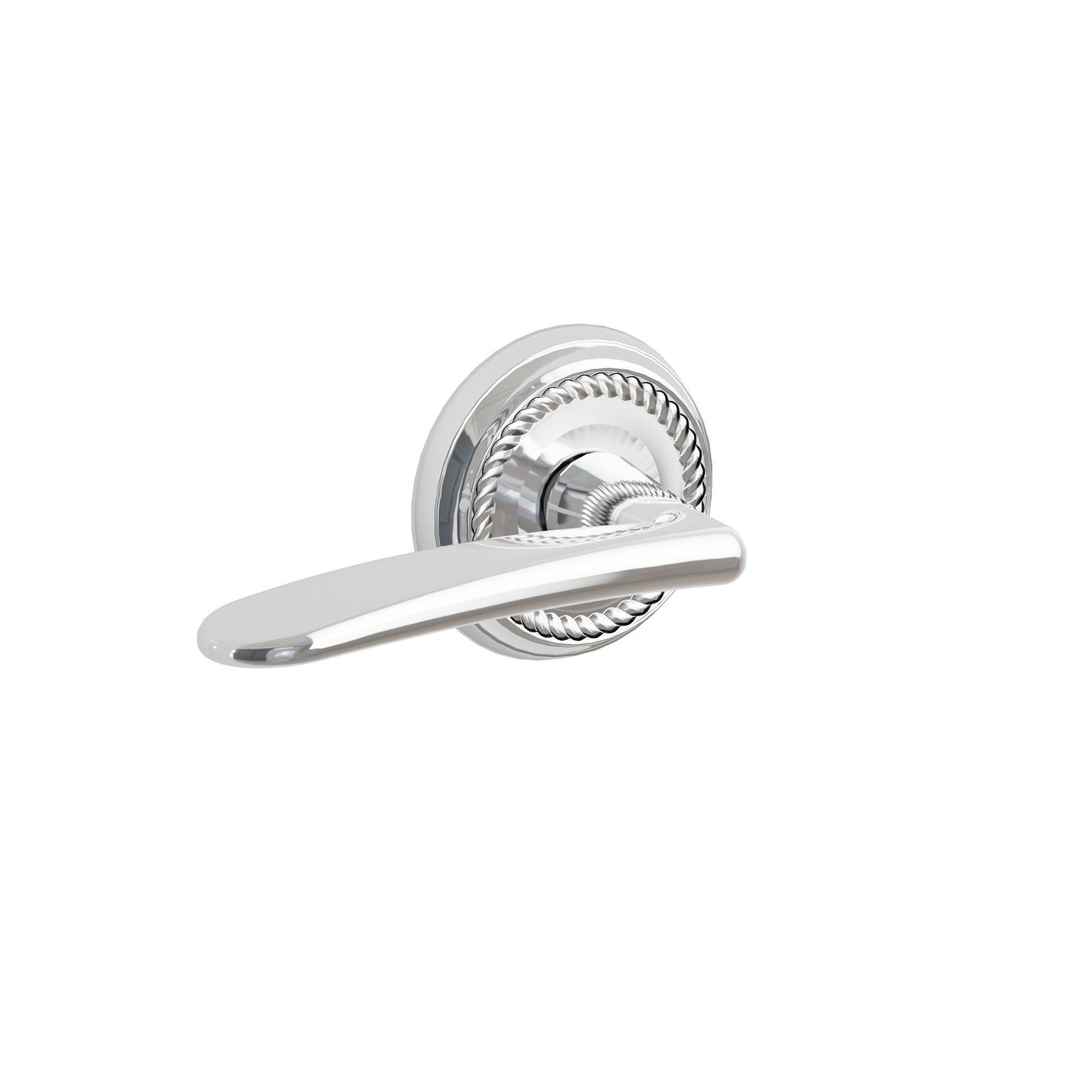 Emtek Milano Lever Set with Rope Rosette