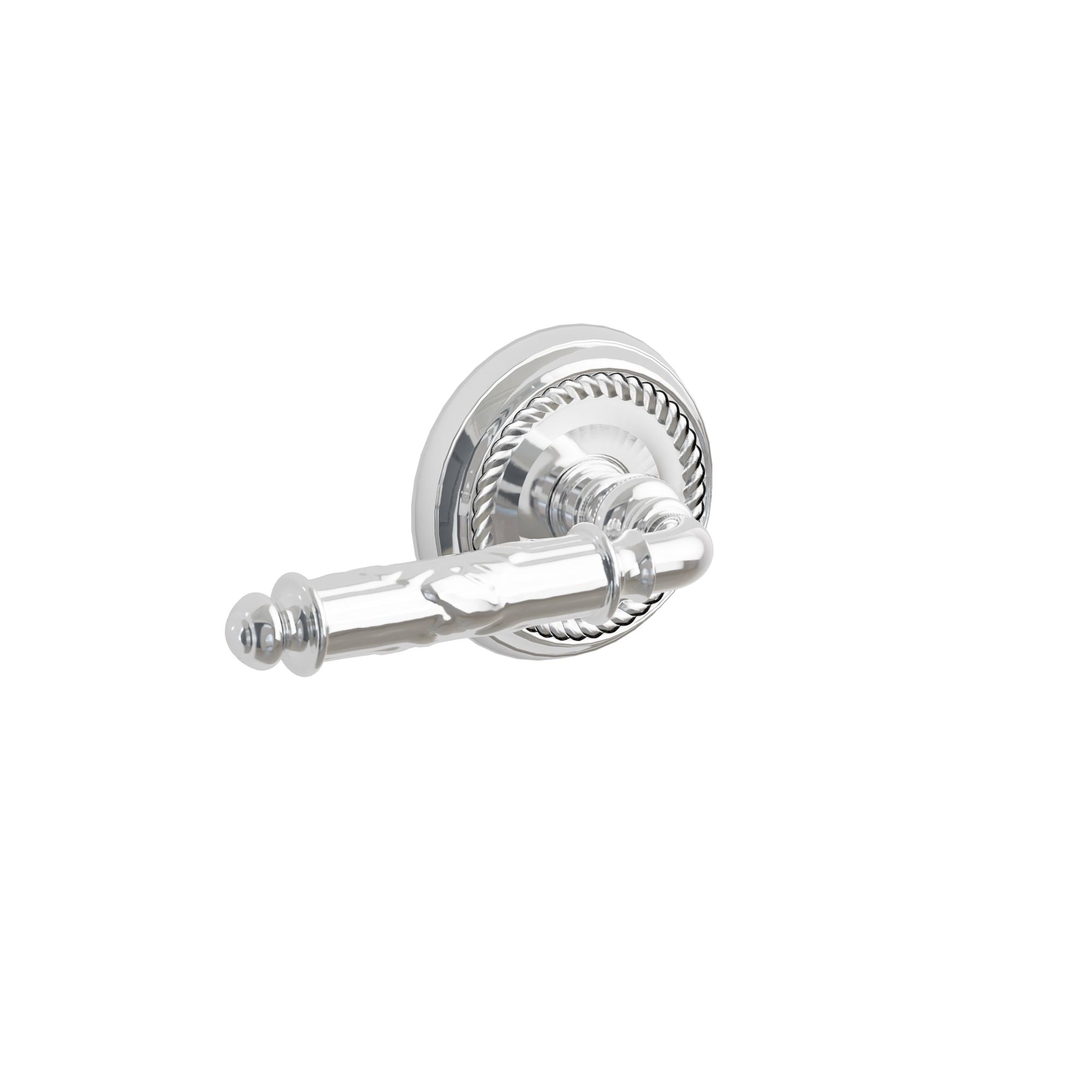 Emtek Concealed Fastener Ribbon & Reed Lever Set with Rope Rosette