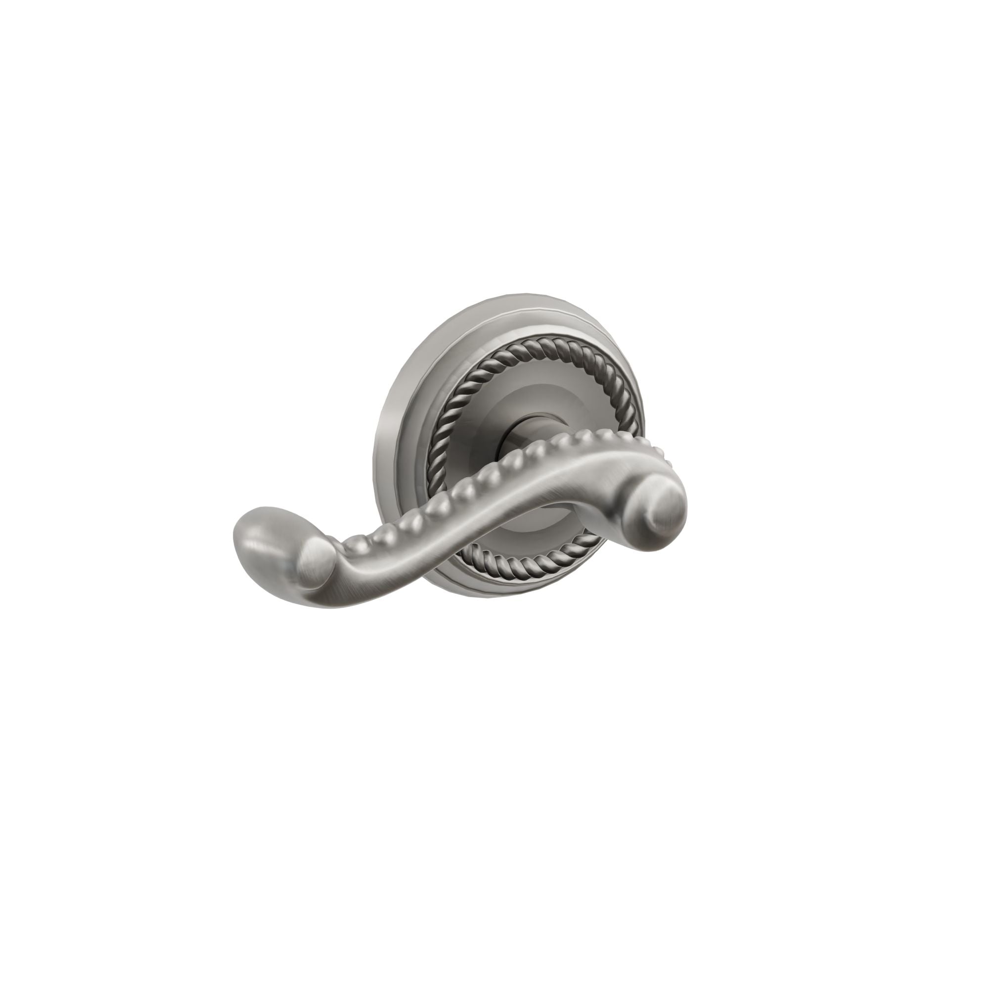 Emtek Concealed Fastener Rope Lever Set with Rope Rosette