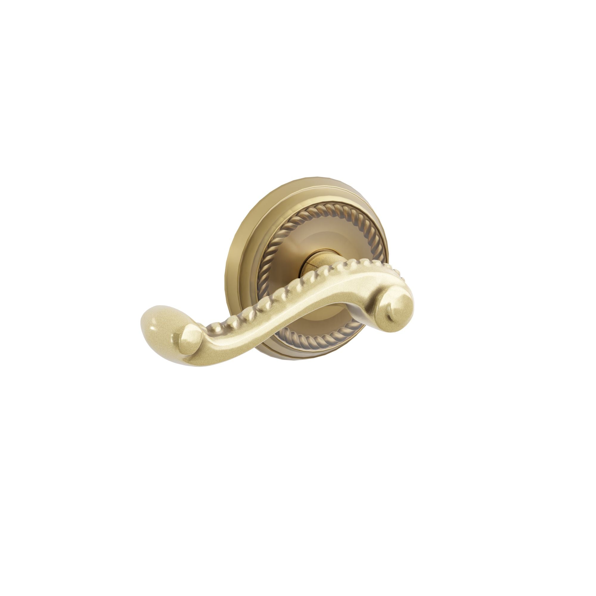 Emtek Concealed Fastener Rope Lever Set with Rope Rosette