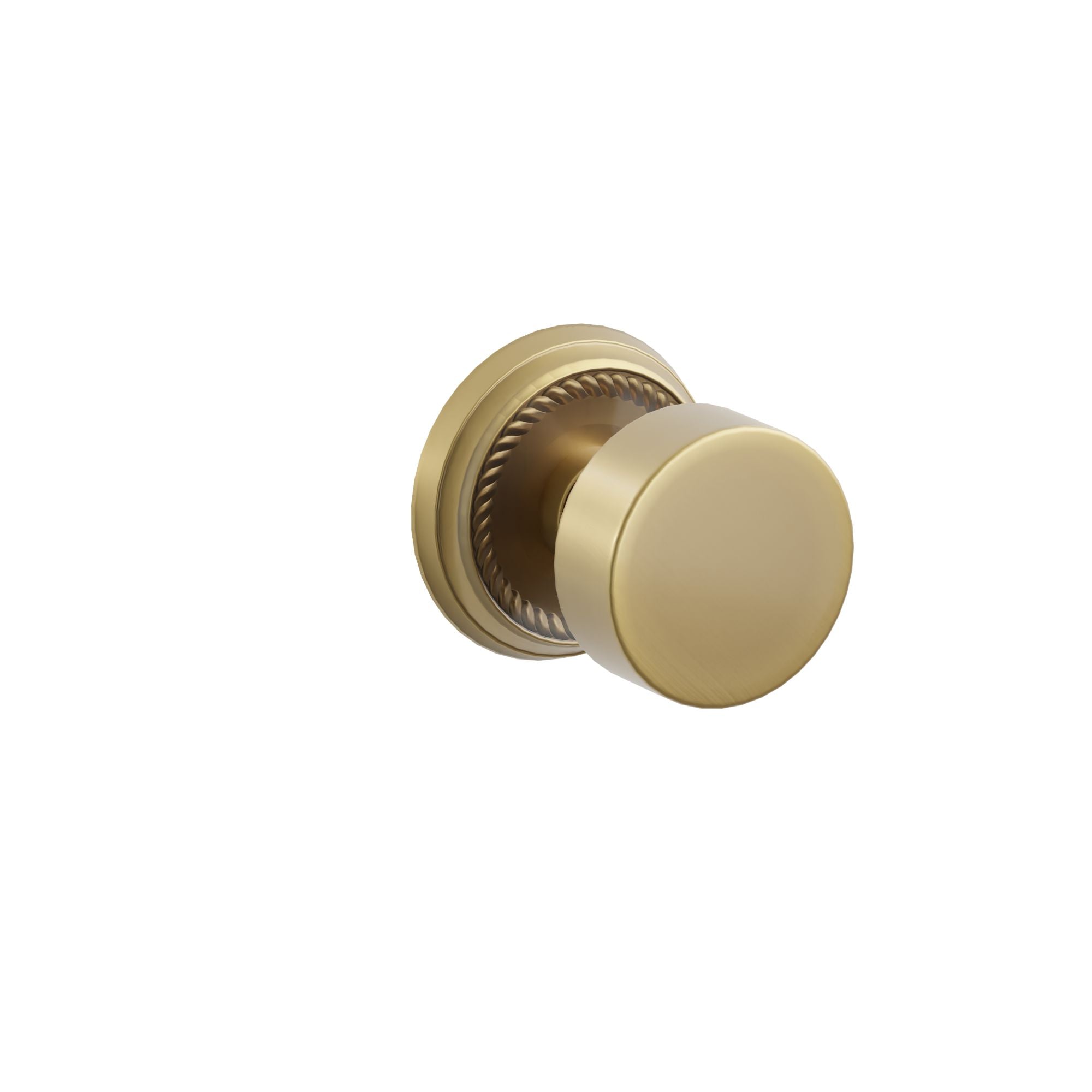 Emtek Round Knob Set with Rope Rosette