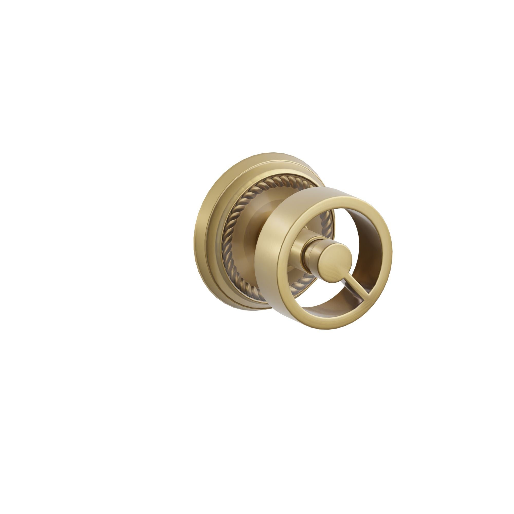 Emtek Spoke Knob Set with Rope Rosette