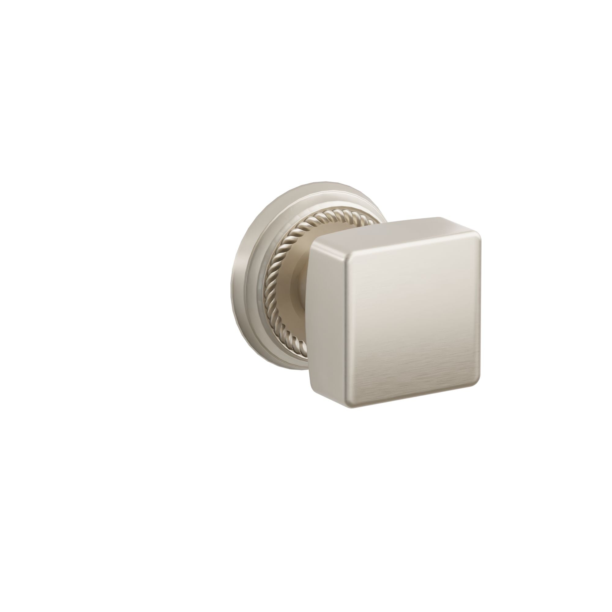 Emtek Square Knob Set with Rope Rosette