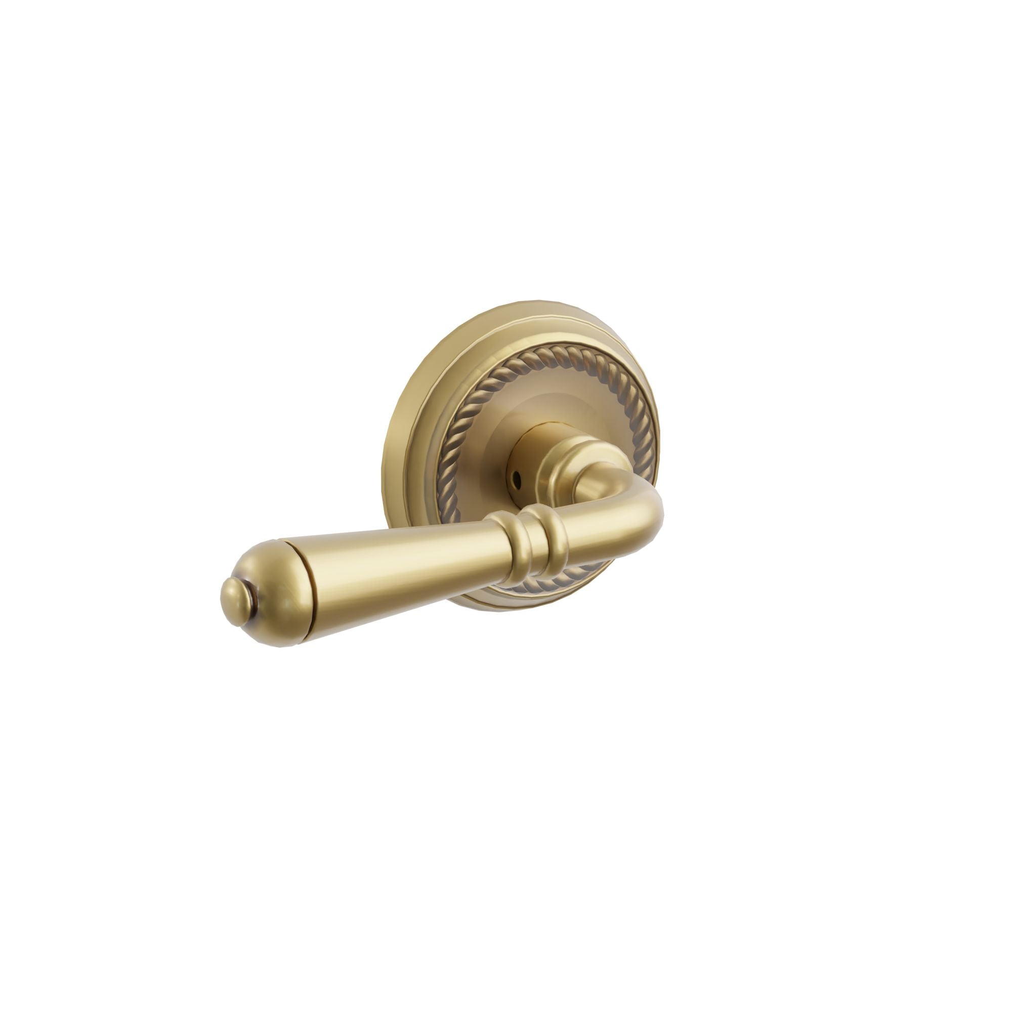 Emtek Concealed Fastener Turino Lever Set with Rope Rosette