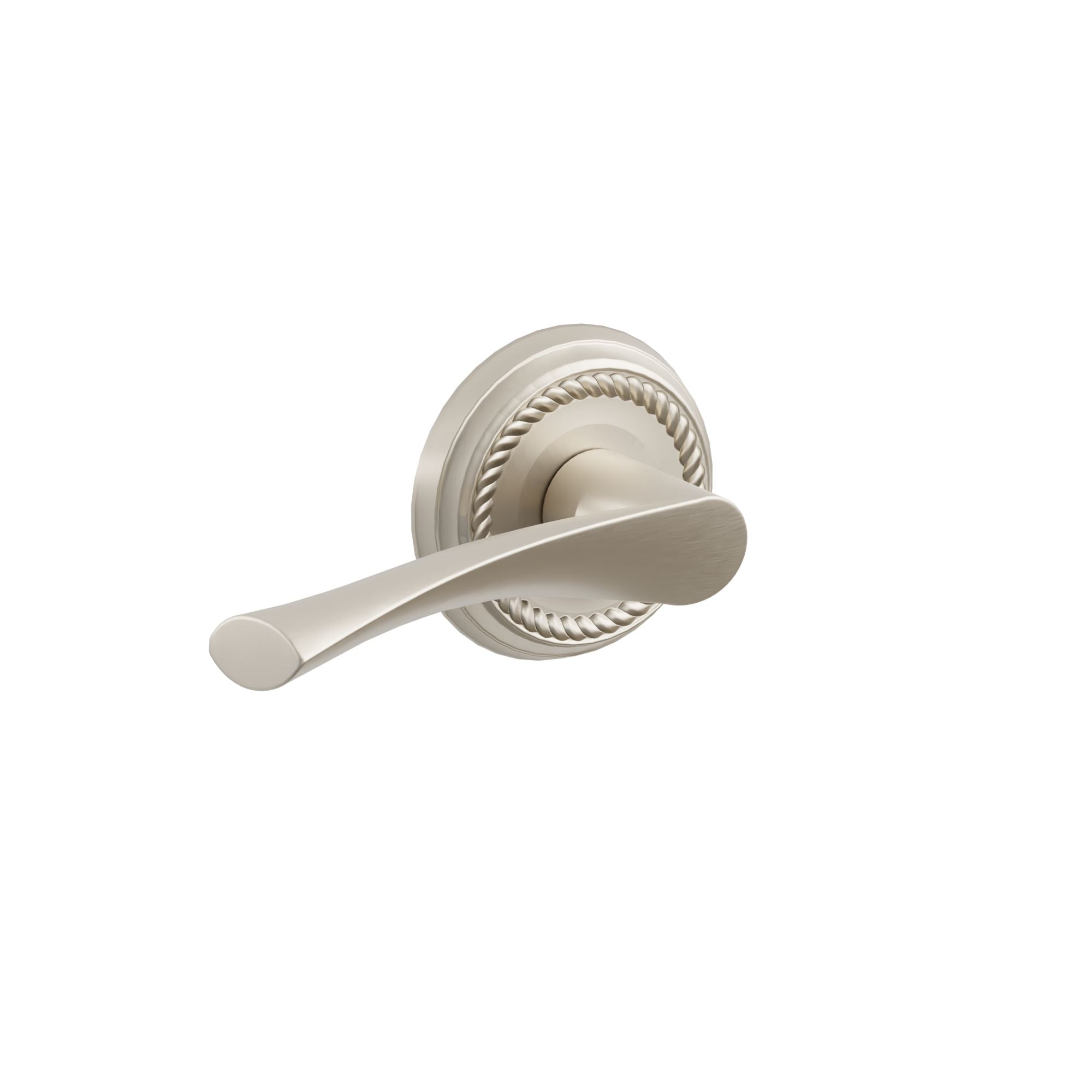 Emtek Concealed Fastener Triton Lever Set With Rope Rosette