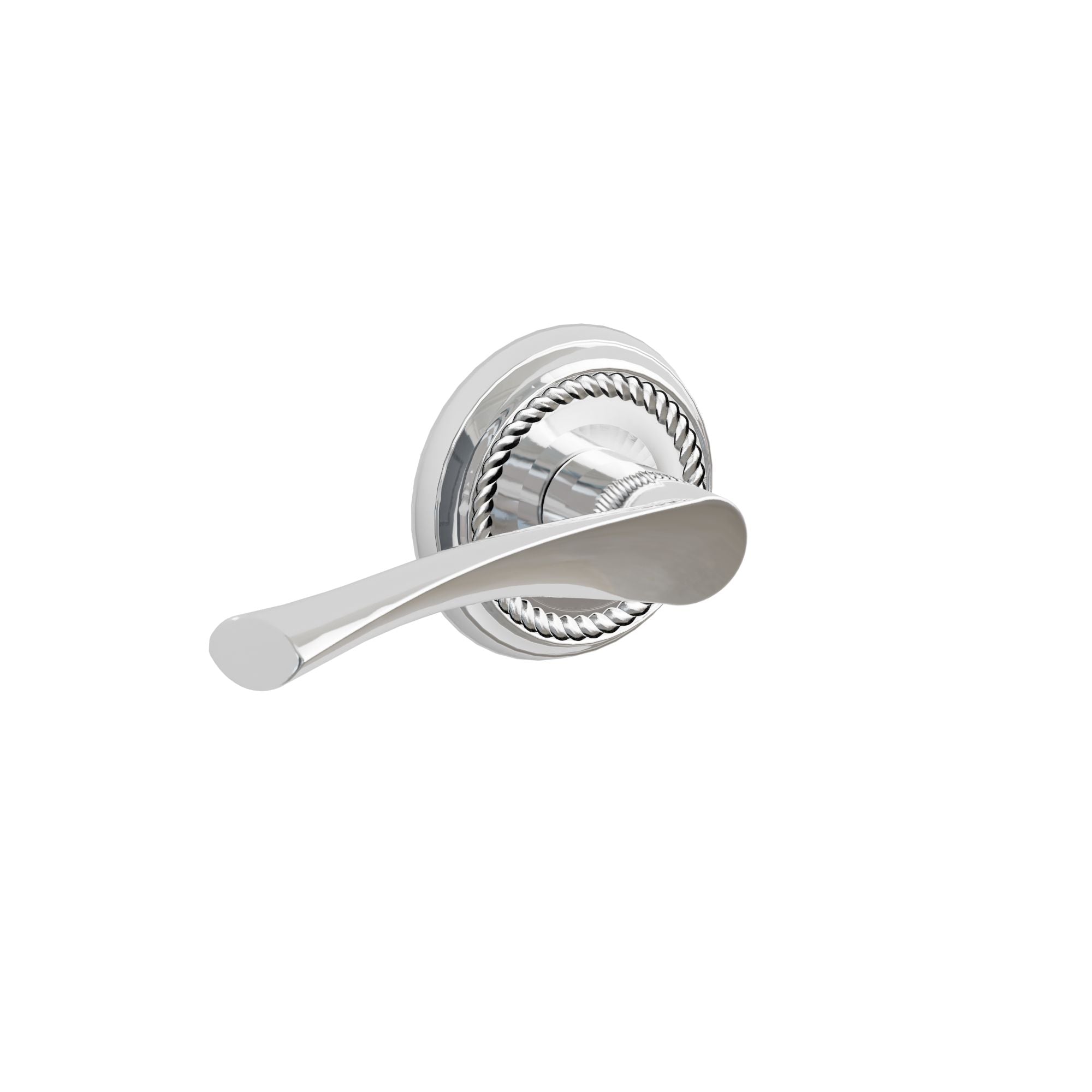 Emtek Concealed Fastener Triton Lever Set With Rope Rosette