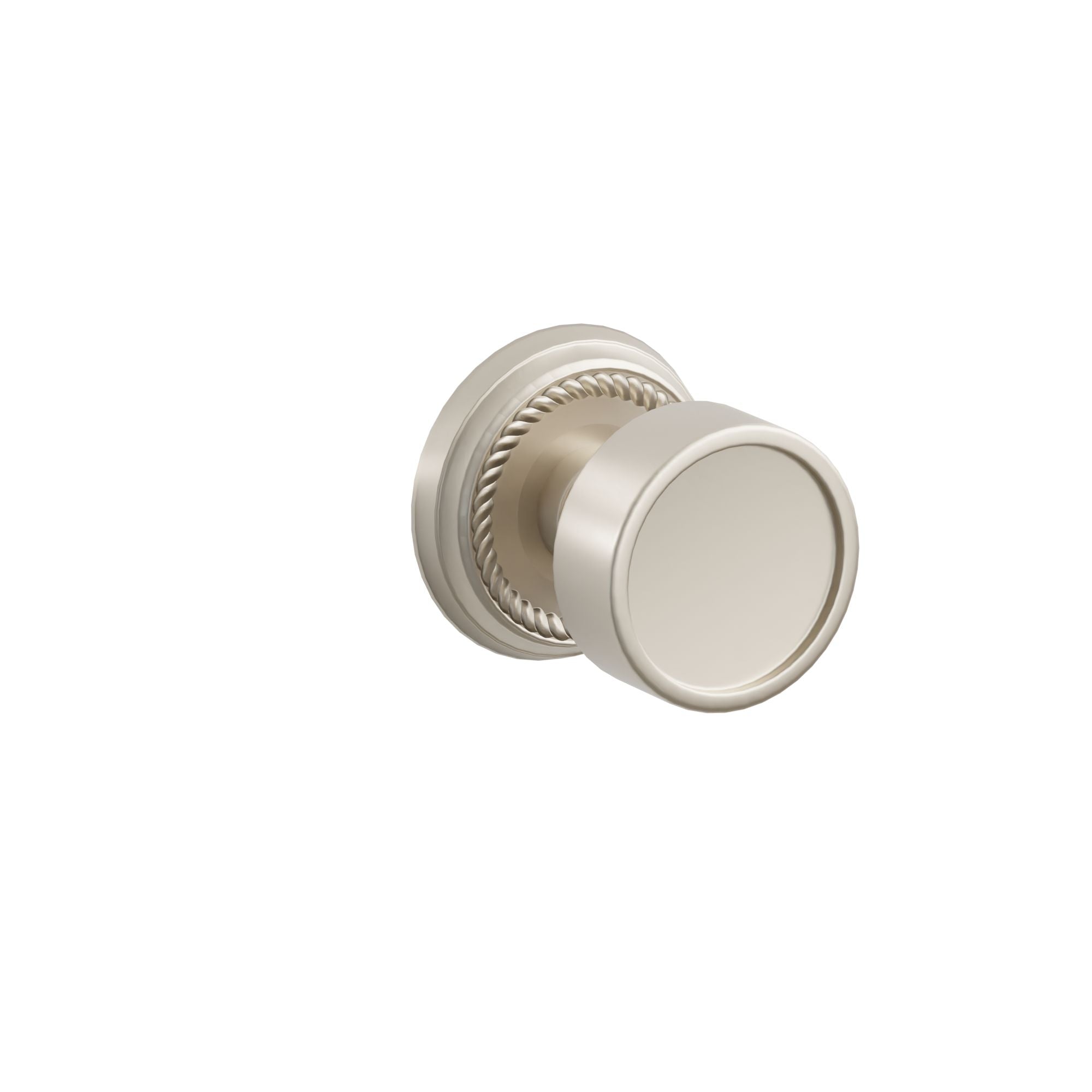 Emtek Concealed Fastener Verve Knob Set With Rope Rosette