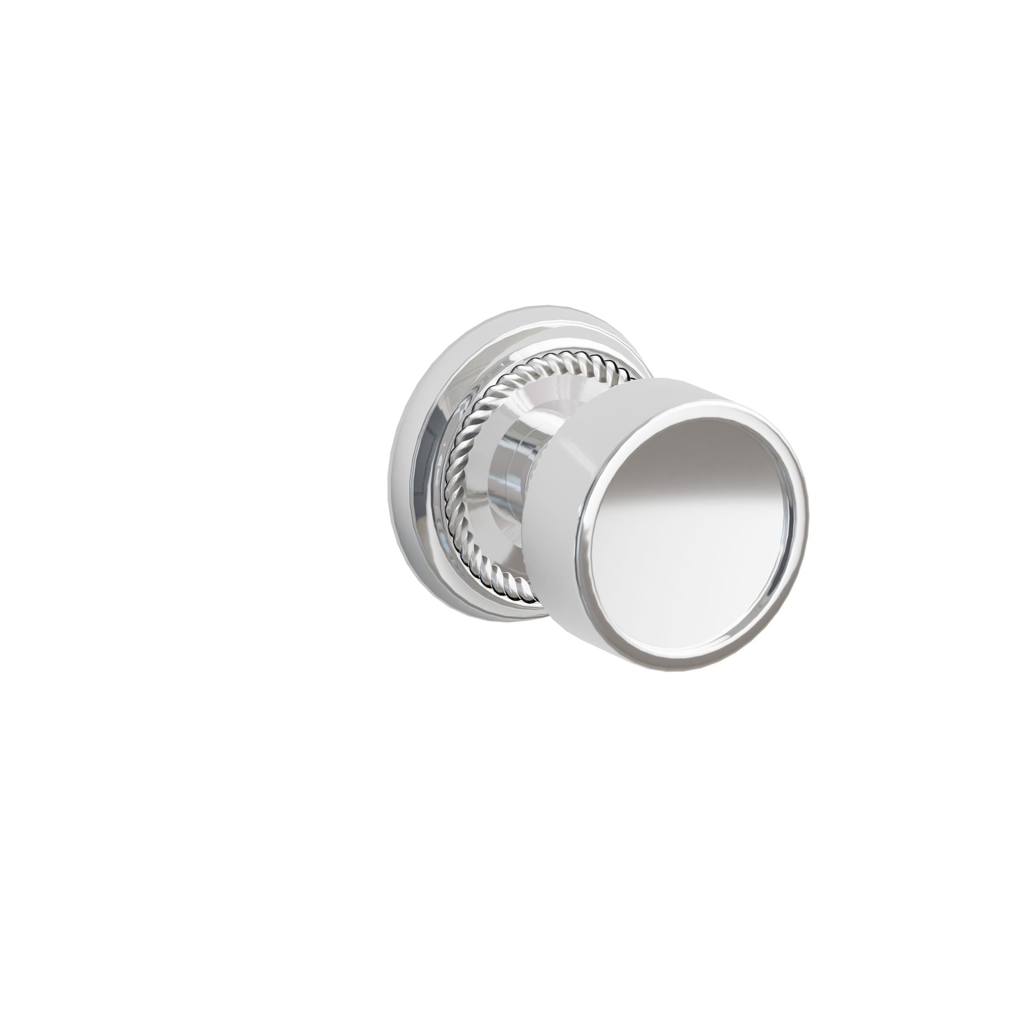 Emtek Concealed Fastener Verve Knob Set With Rope Rosette