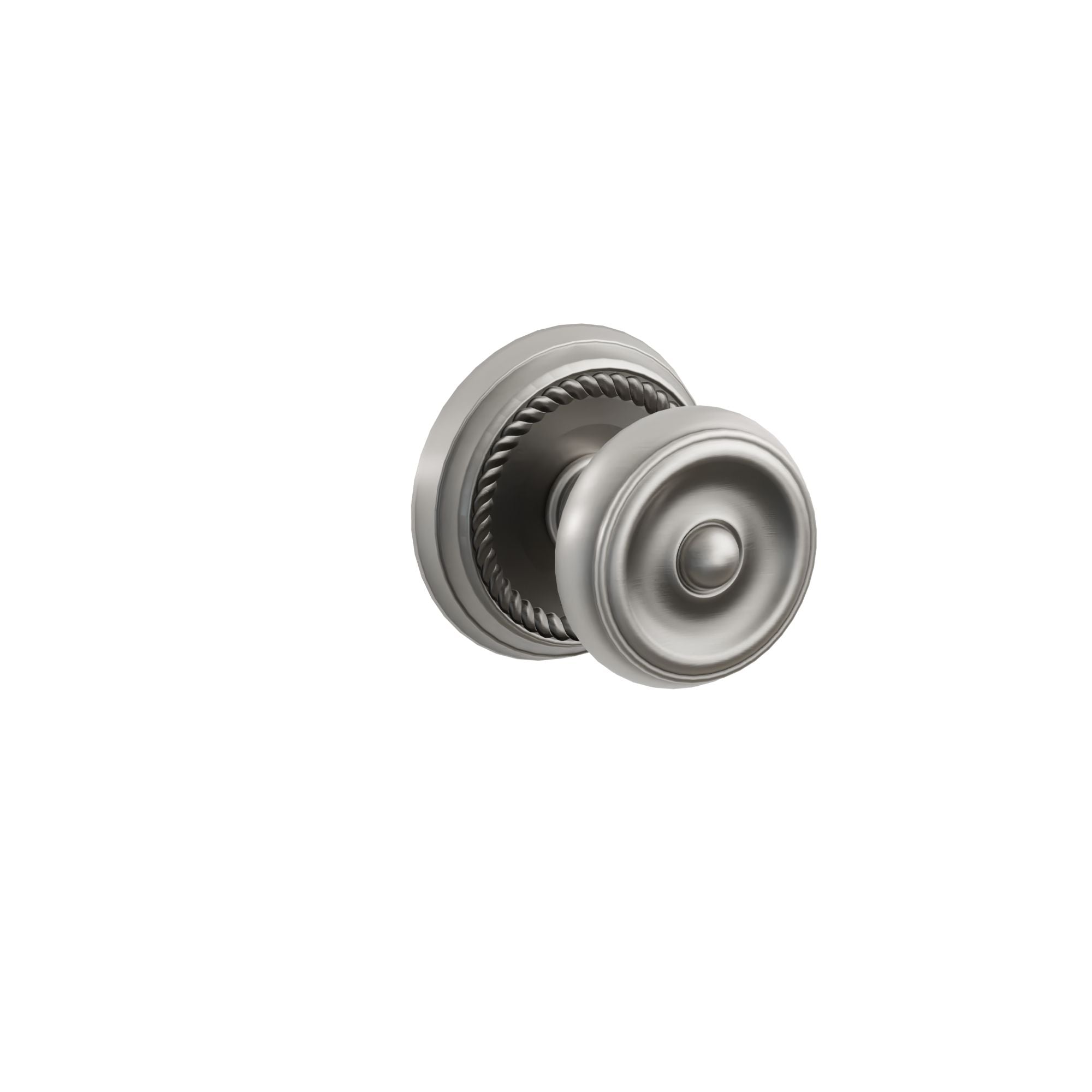 Emtek Concealed Fastener Waverly Knob Set With Rope Rosette