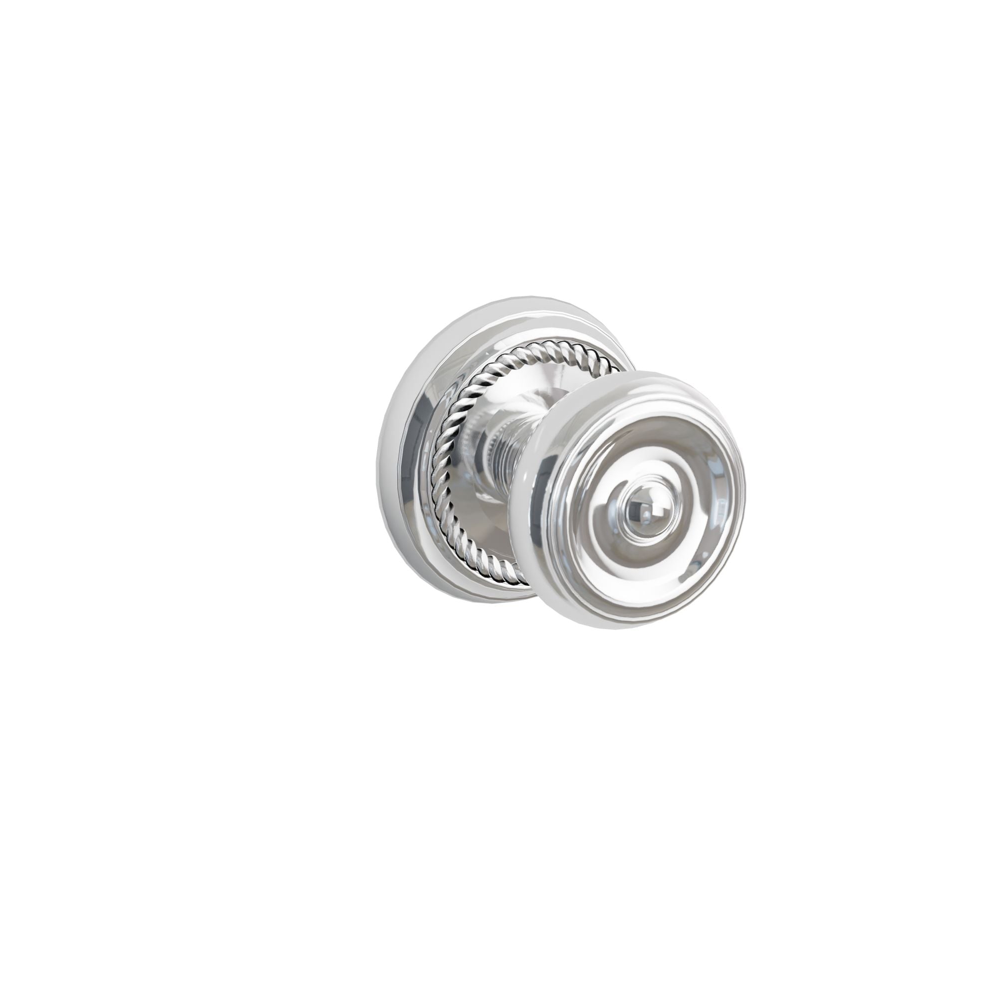 Emtek Concealed Fastener Waverly Knob Set With Rope Rosette