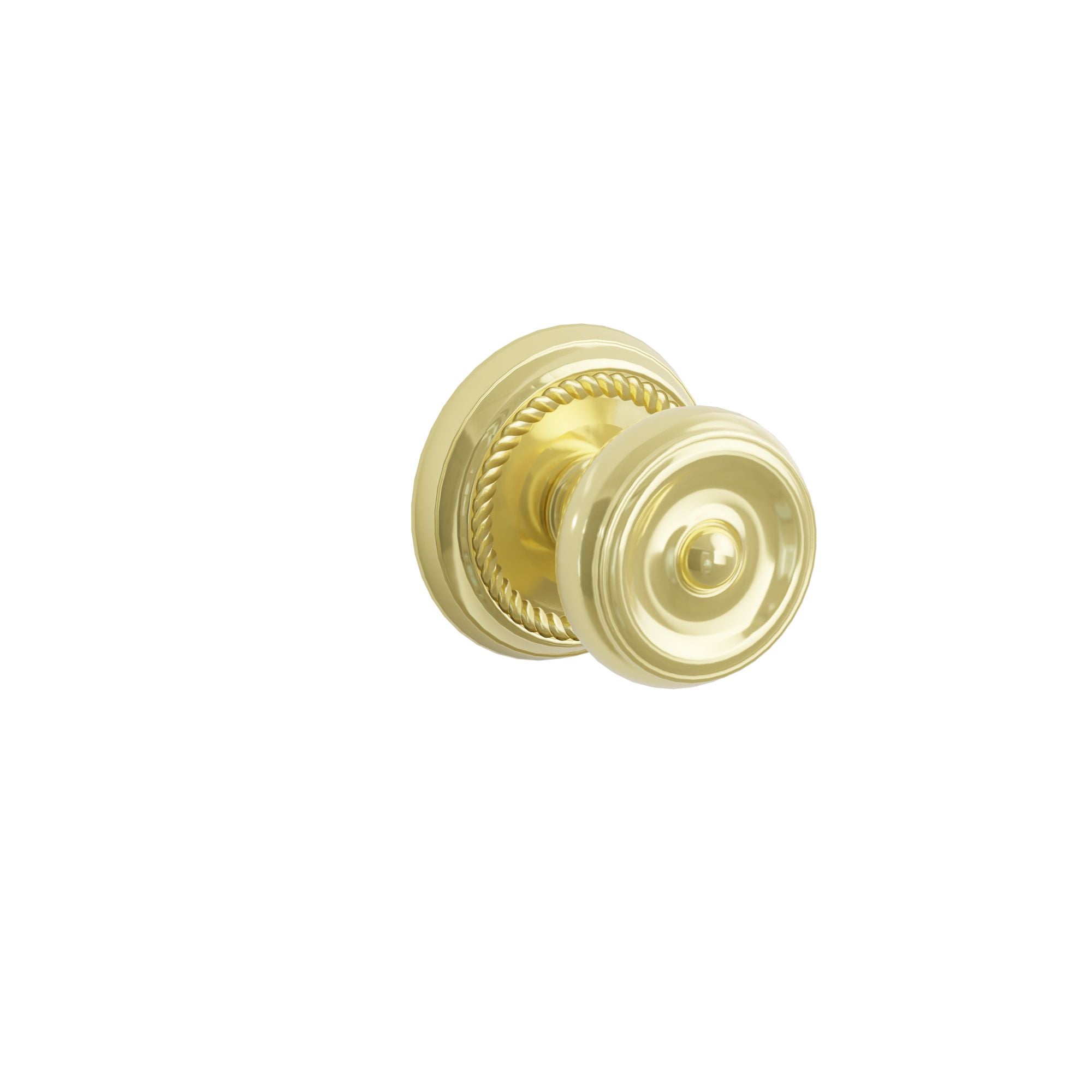 Emtek Concealed Fastener Waverly Knob Set With Rope Rosette