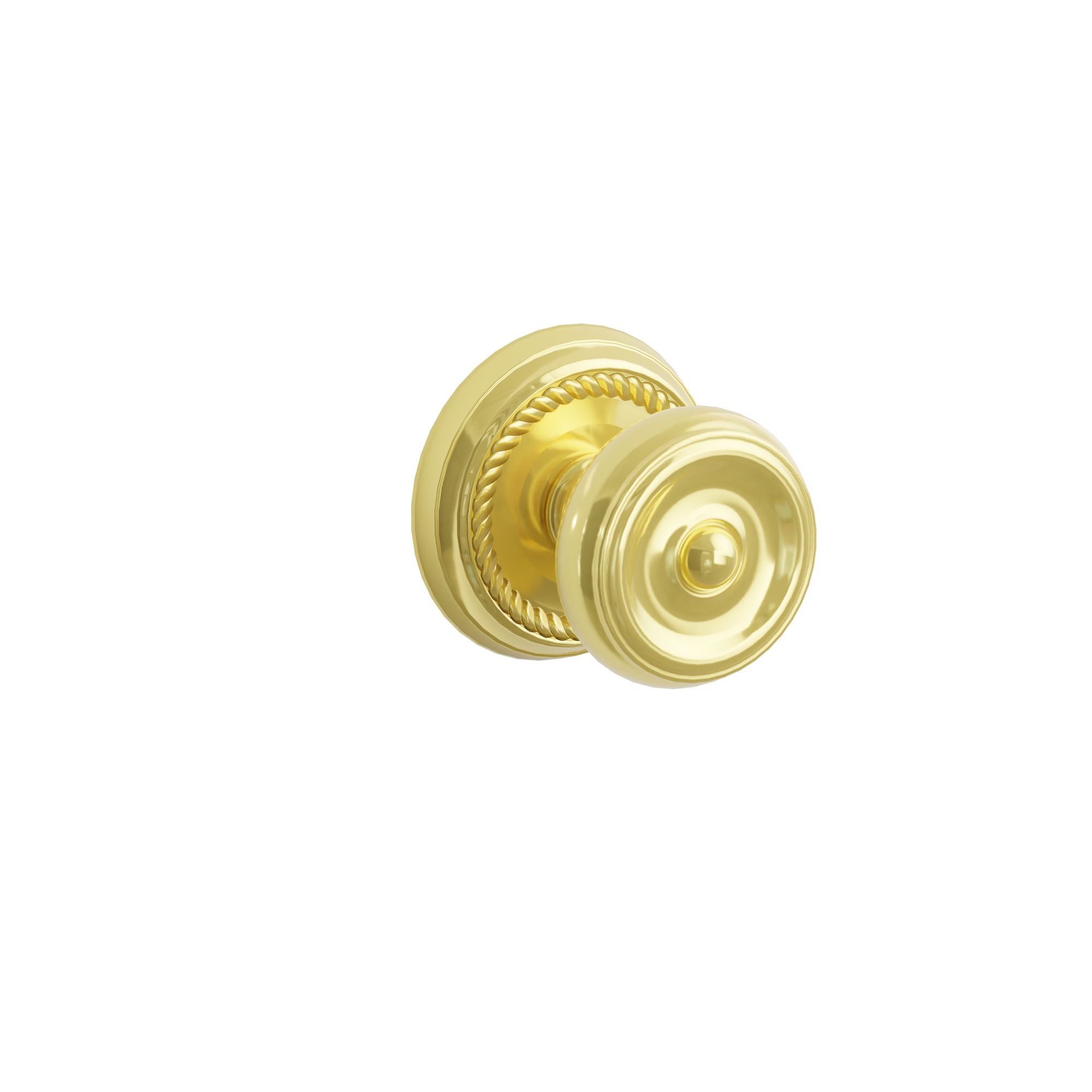 Emtek Concealed Fastener Waverly Knob Set With Rope Rosette