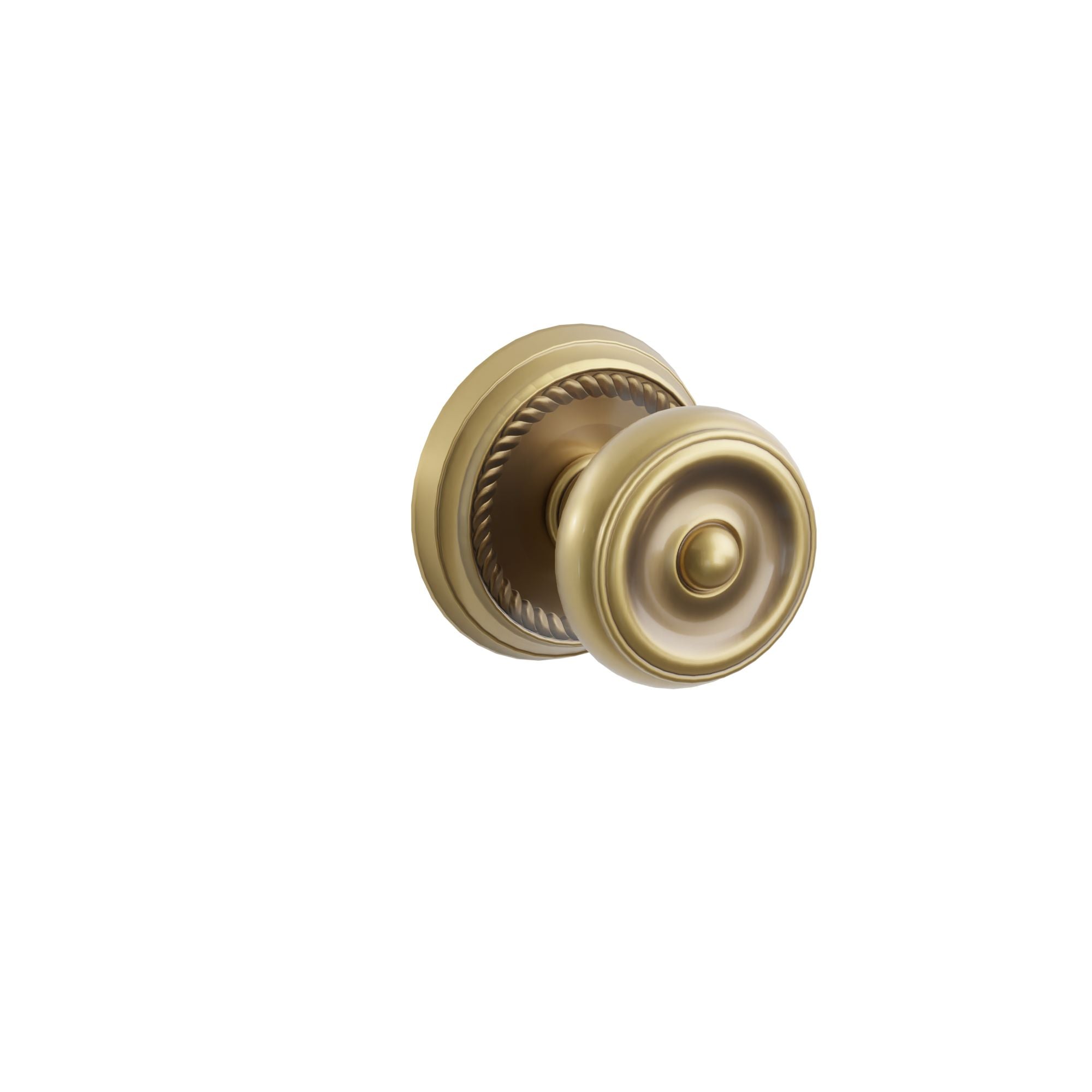 Emtek Concealed Fastener Waverly Knob Set With Rope Rosette