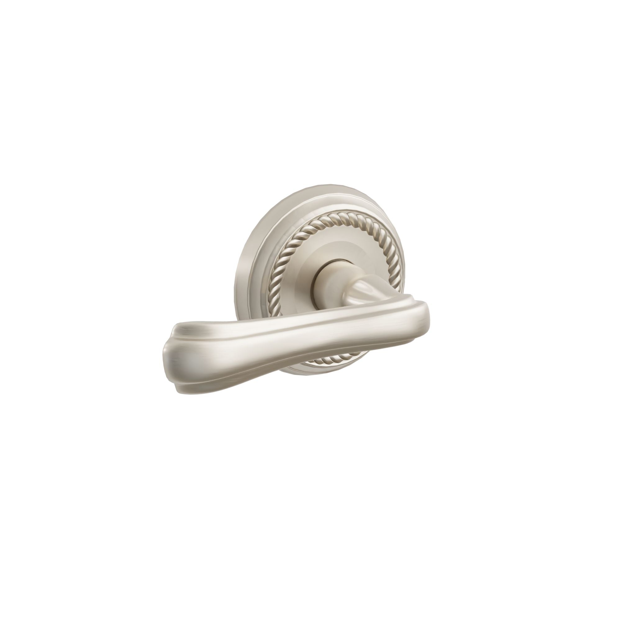 Emtek Concealed Fastener Wembley Lever Set with Rope Rosette