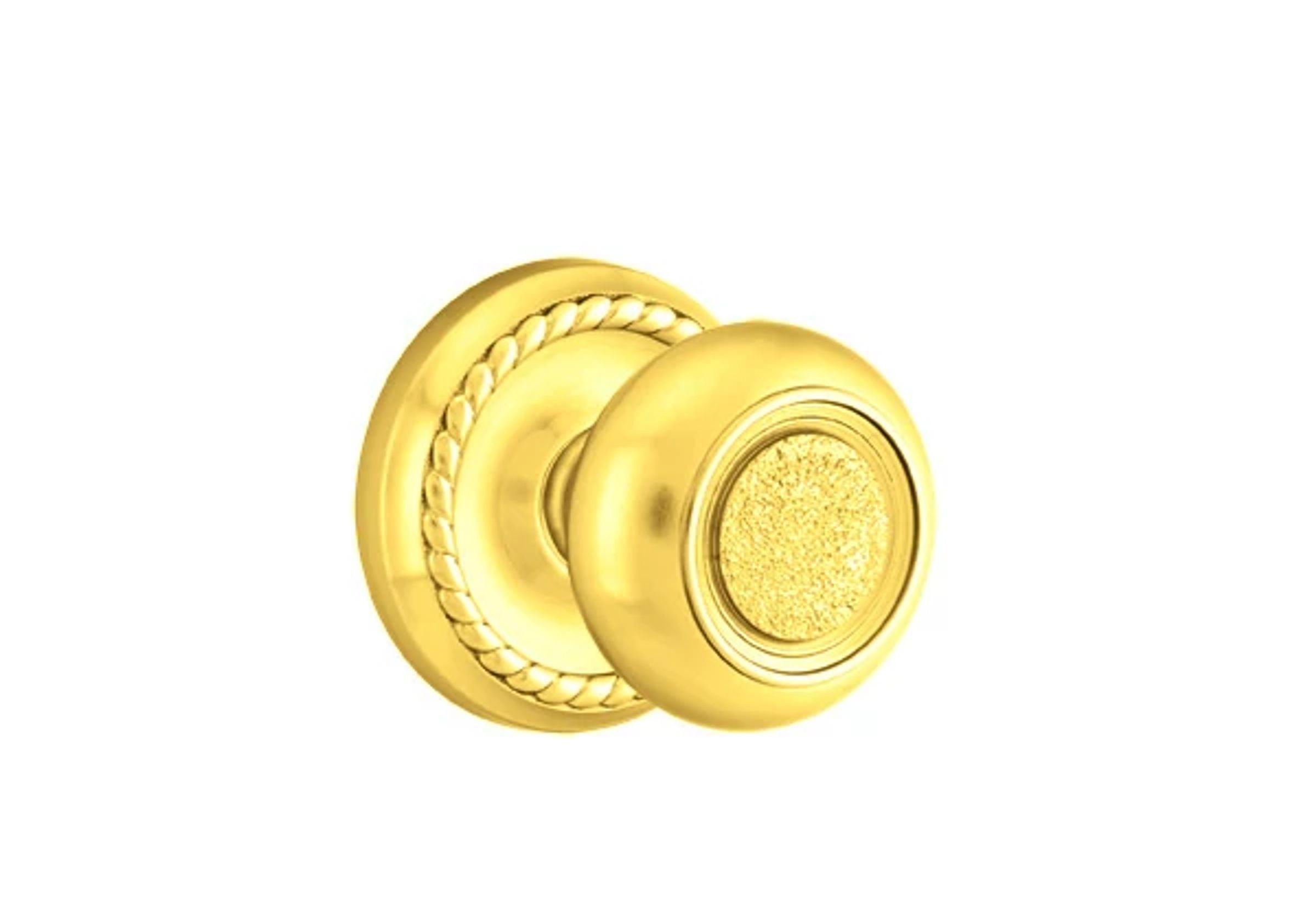 Emtek Concealed Fastener Belmont Knob Set with Rope Rosette