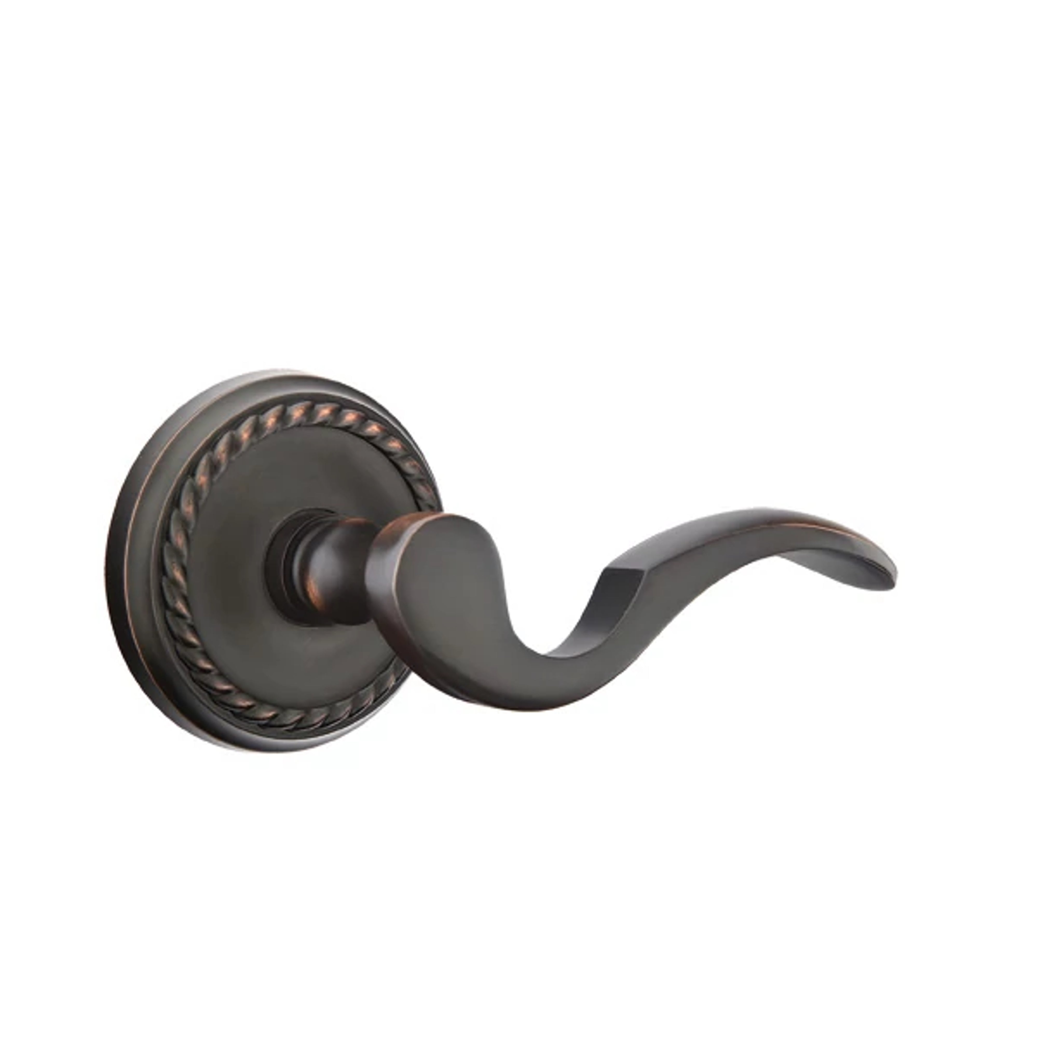 Emtek Concealed Fastener Cortina Lever Set with Rope Rosette