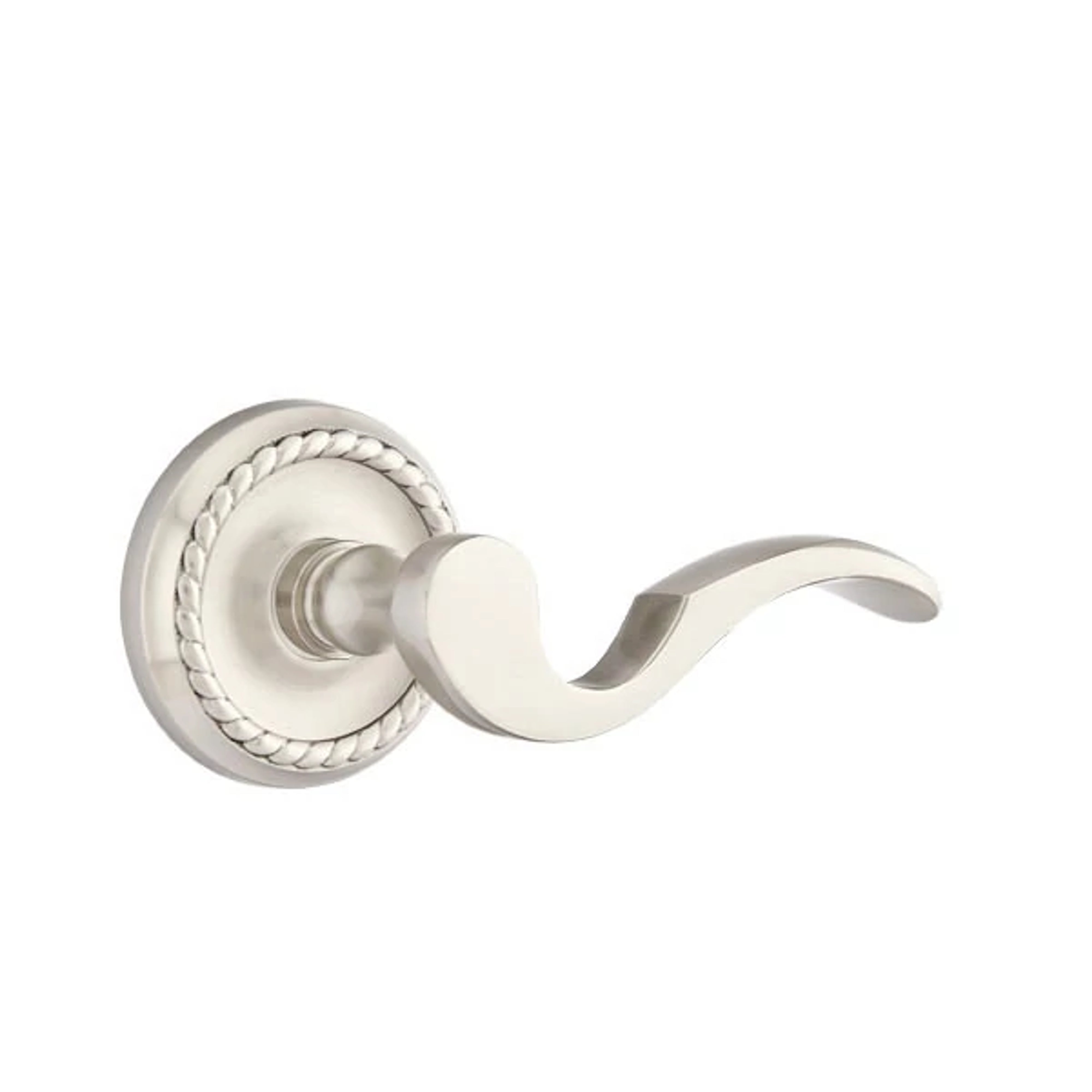Emtek Concealed Fastener Cortina Lever Set with Rope Rosette