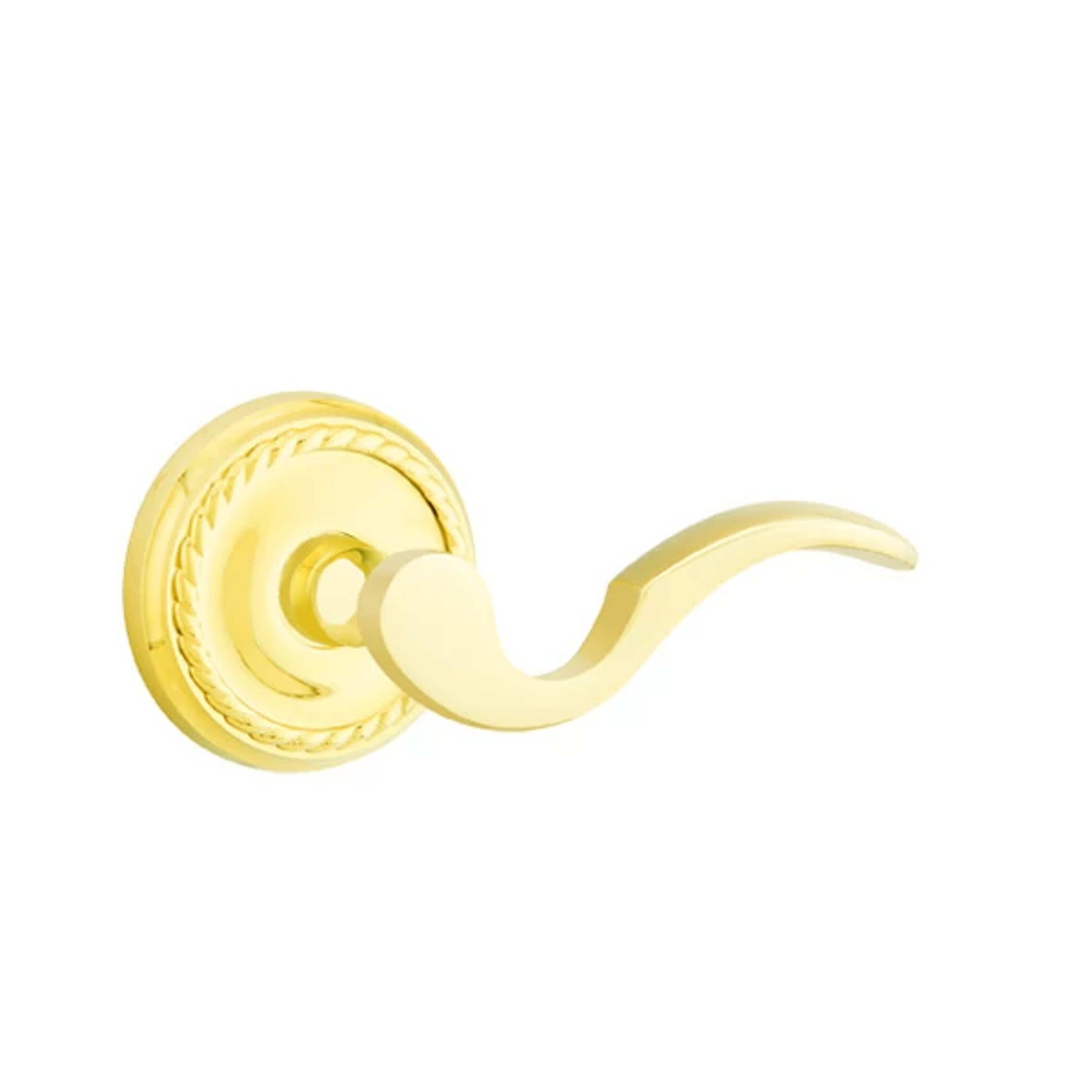 Emtek Concealed Fastener Cortina Lever Set with Rope Rosette
