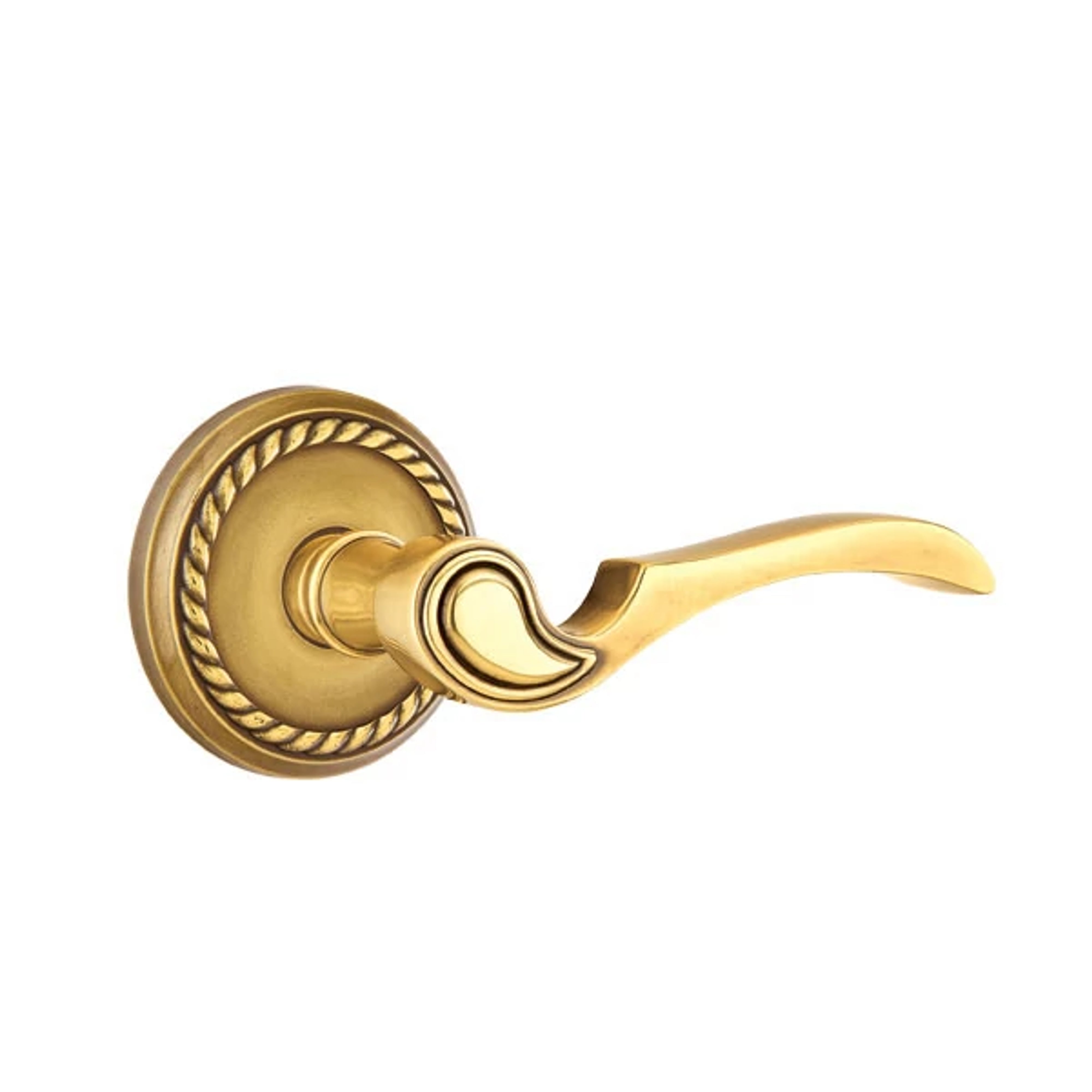 Emtek Concealed Fastener Coventry Lever Set with Rope Rosette