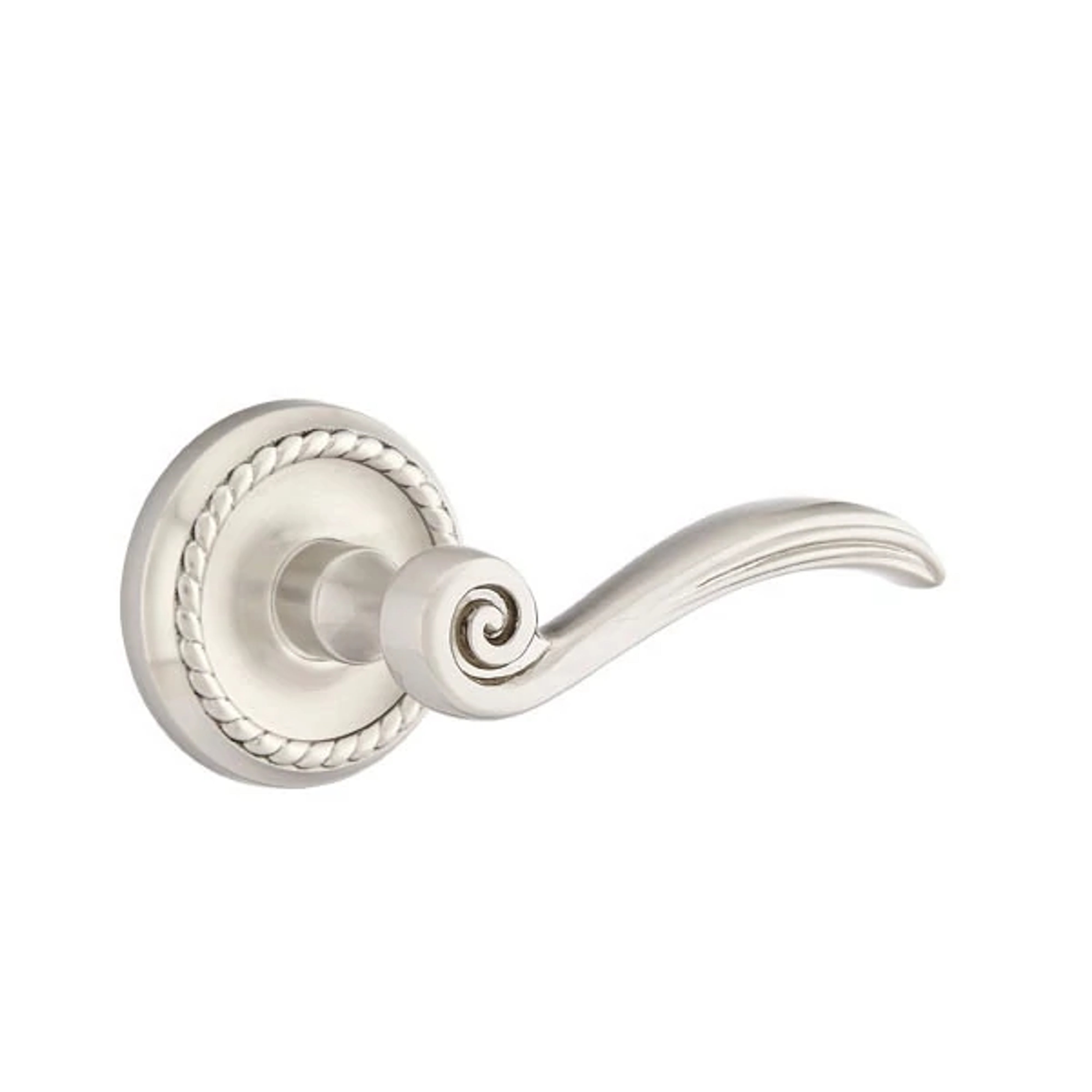 Emtek Concealed Fastener Elan Lever Set with Rope Rosette