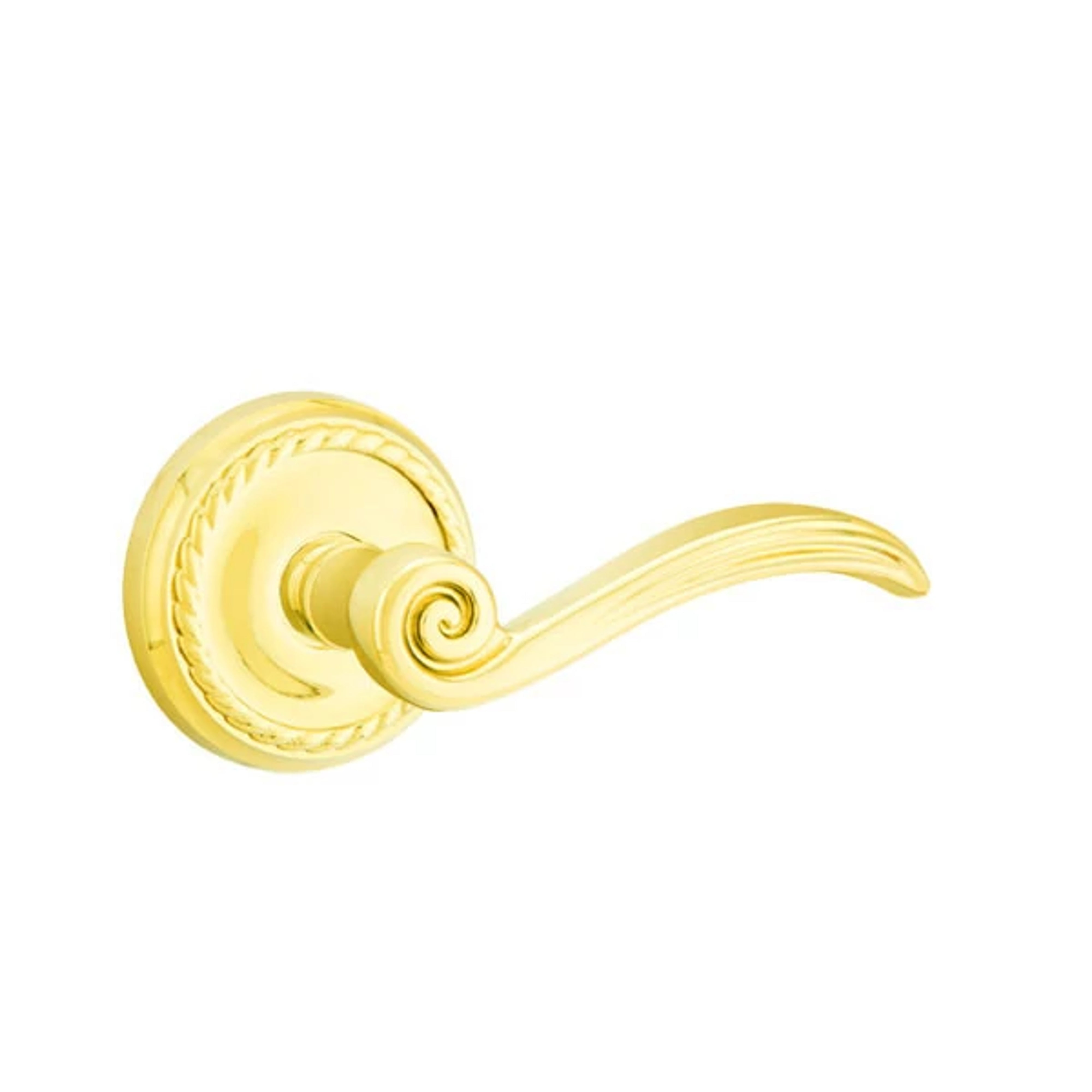 Emtek Concealed Fastener Elan Lever Set with Rope Rosette