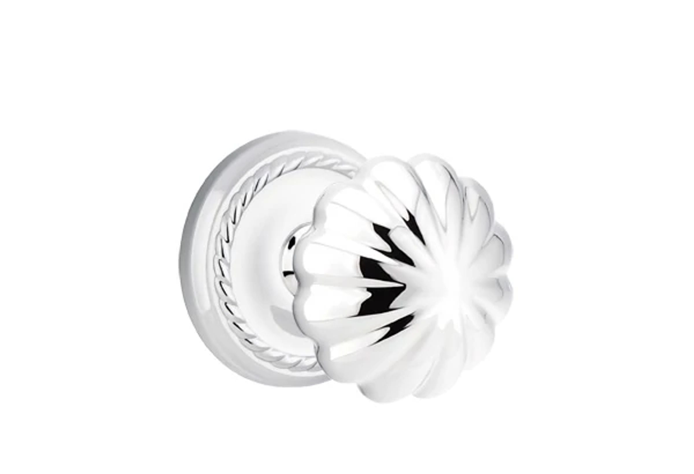 Emtek Melon Knob Set with Rope Rosette