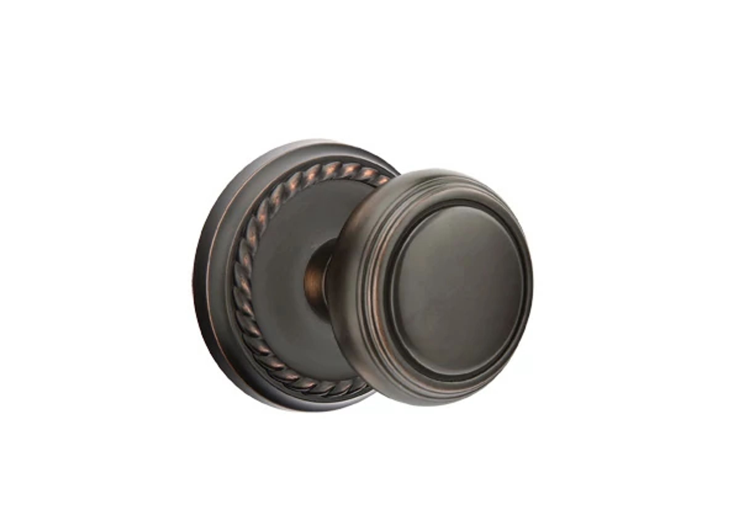Emtek Concealed Fastener Norwich Knob Set with Rope Rosette