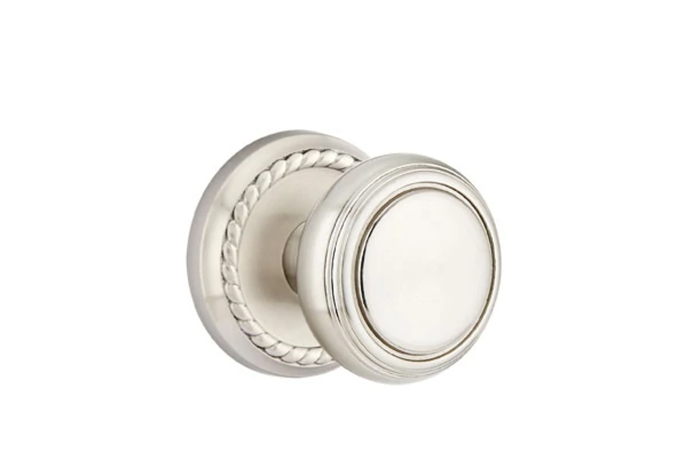 Emtek Concealed Fastener Norwich Knob Set with Rope Rosette