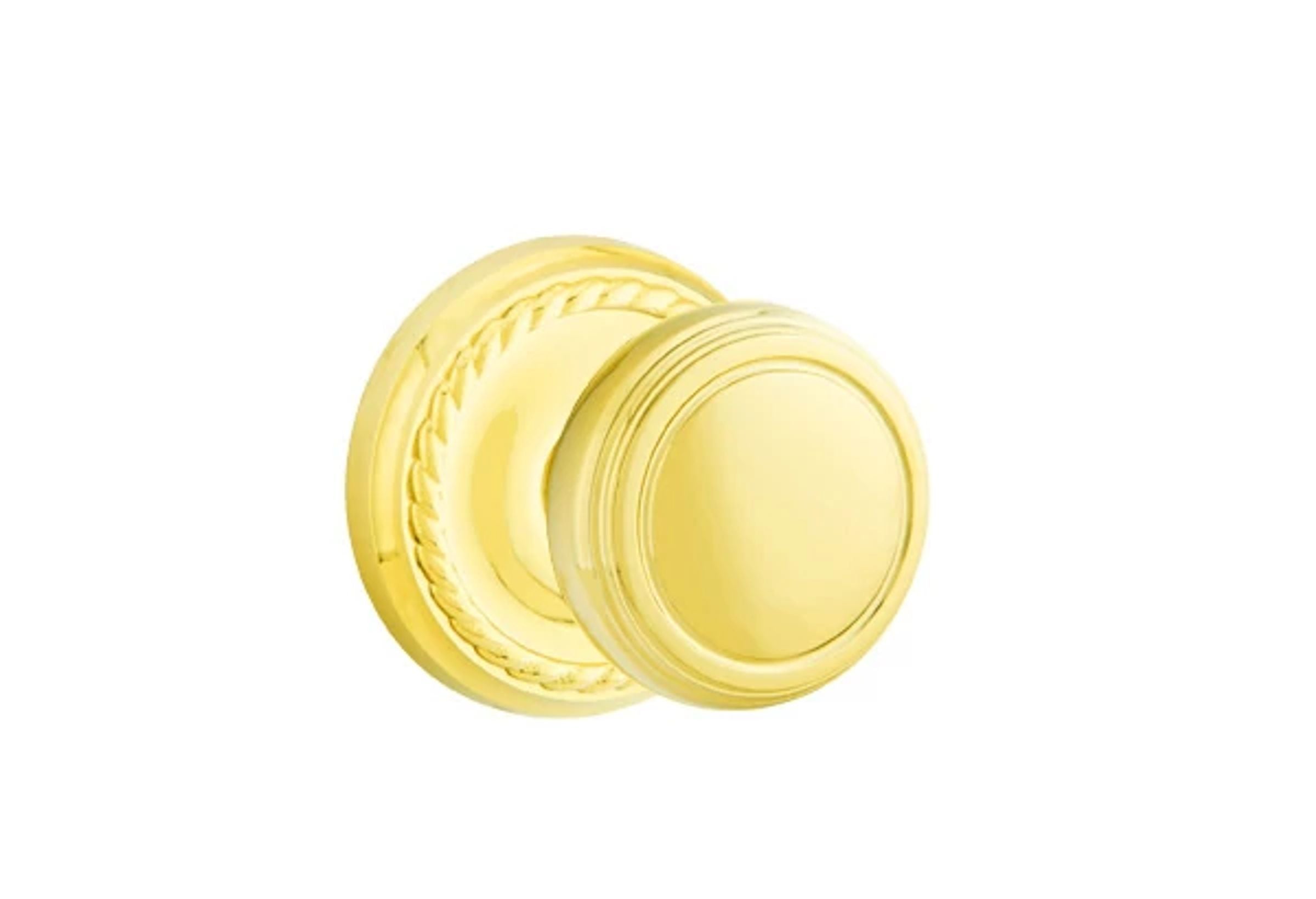 Emtek Concealed Fastener Norwich Knob Set with Rope Rosette